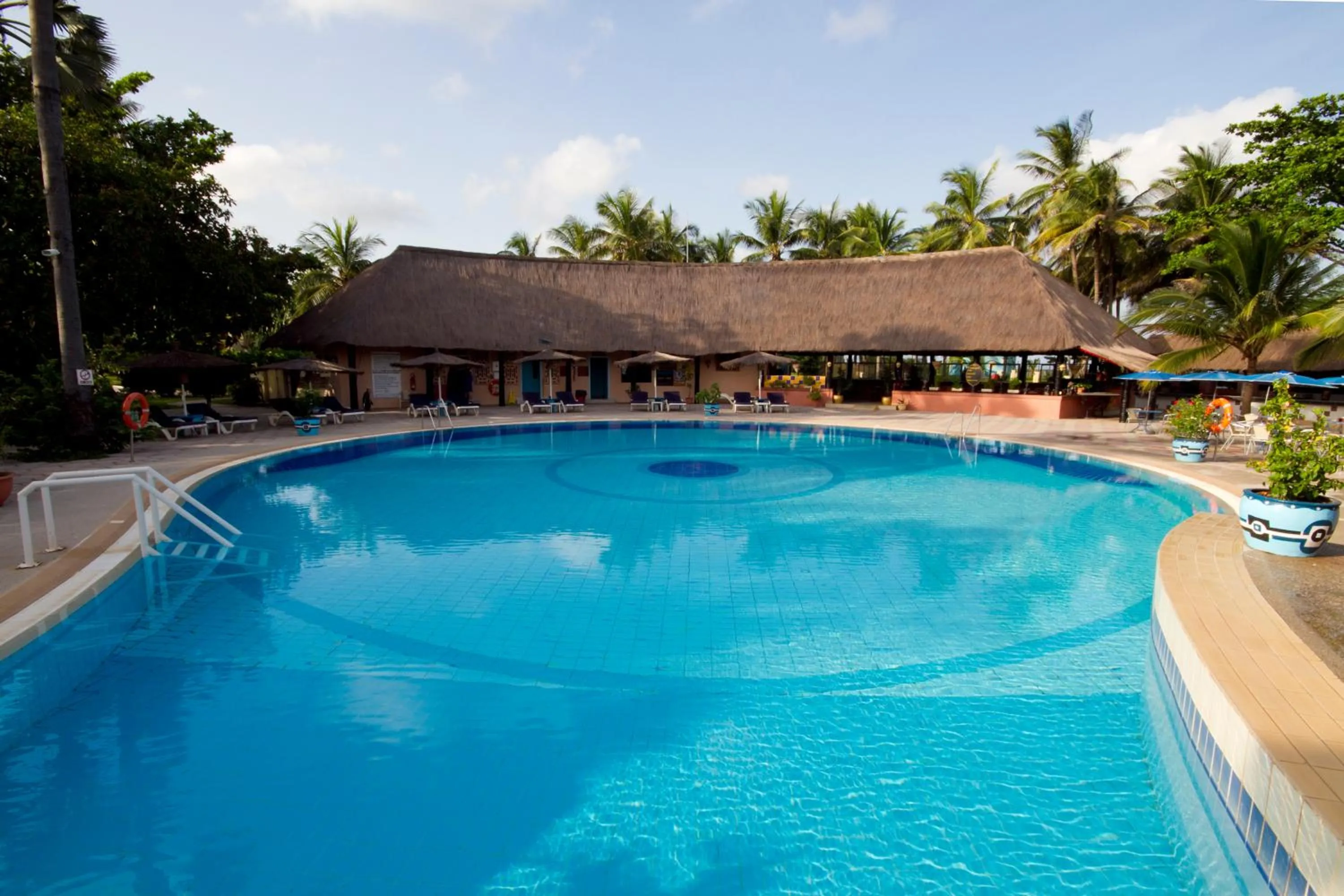 Pool view in The Kairaba Beach Hotel