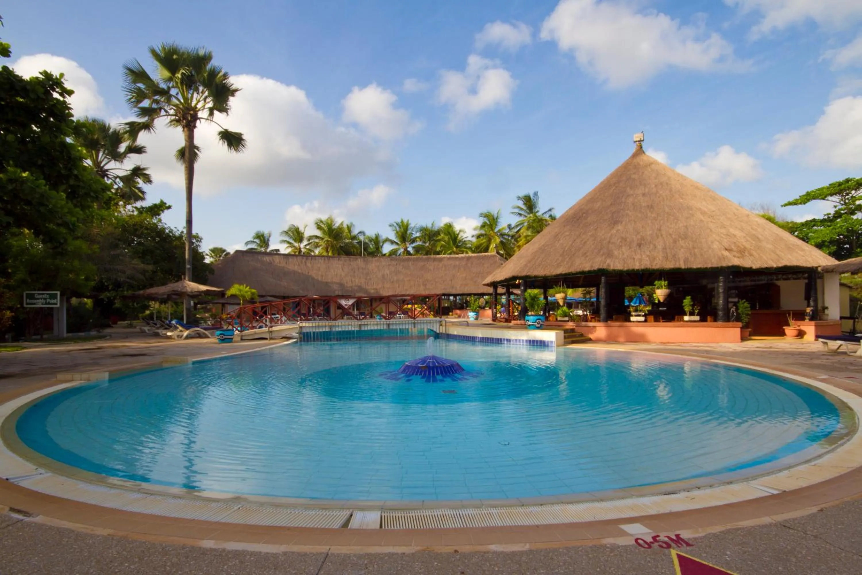 Swimming pool in The Kairaba Beach Hotel