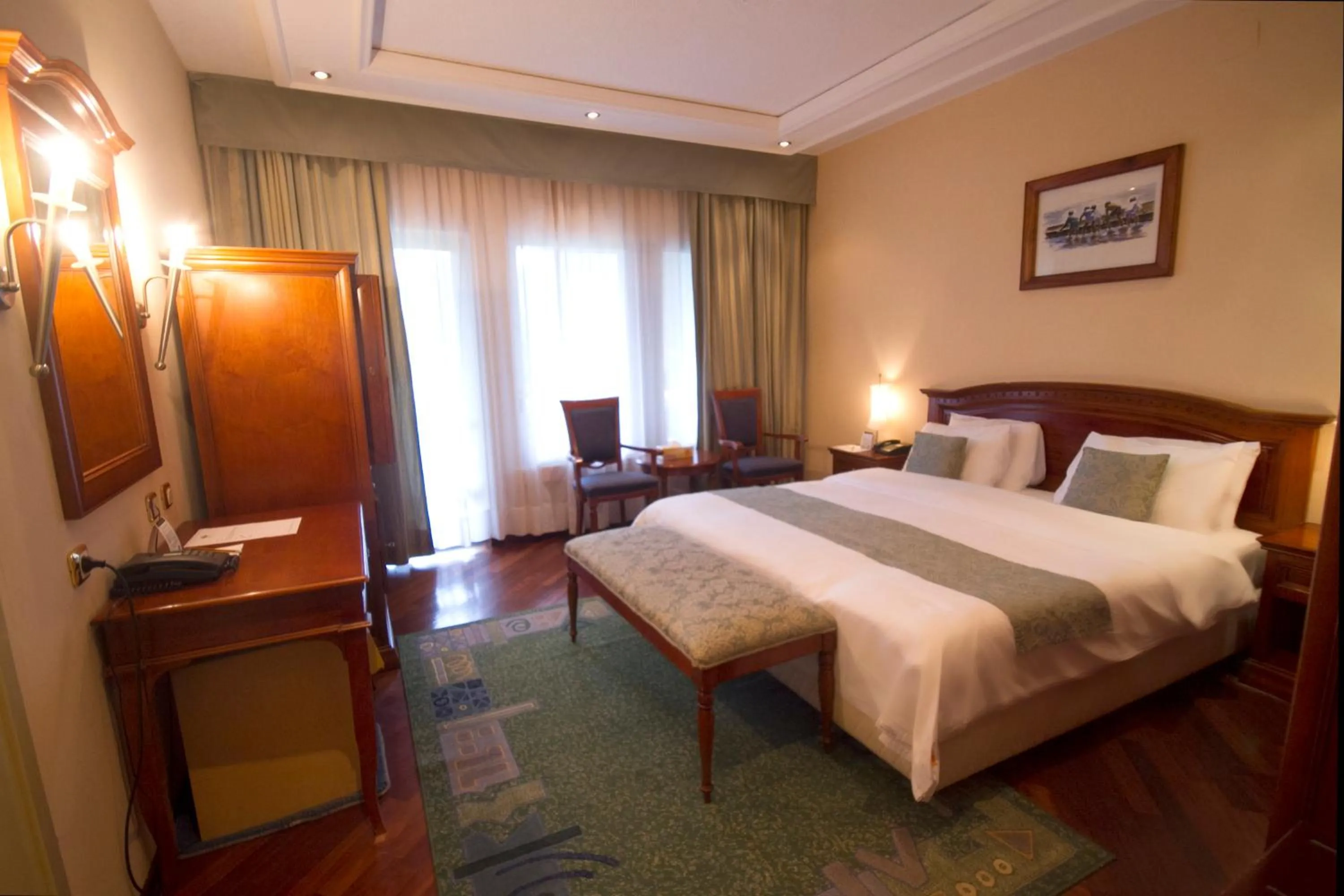 Bed in The Kairaba Beach Hotel