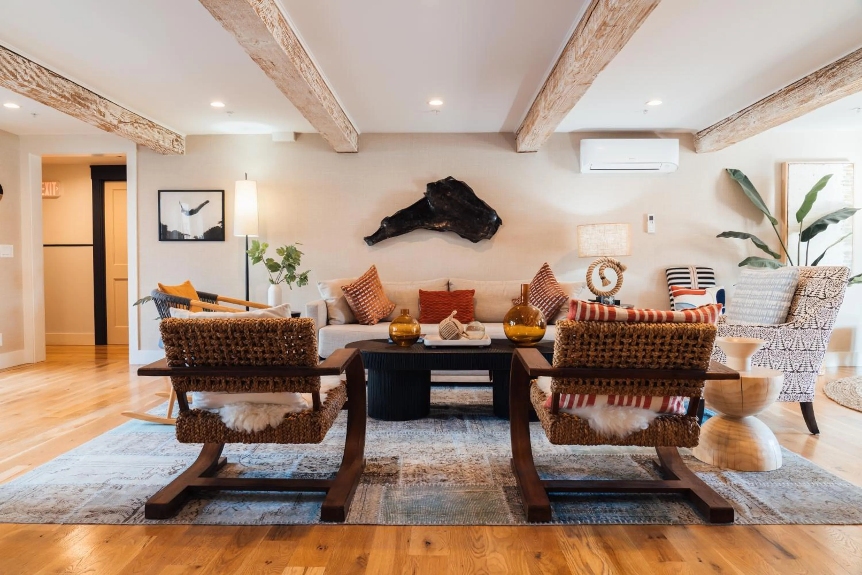 Lobby or reception in The Franklin Hotel Martha's Vineyard