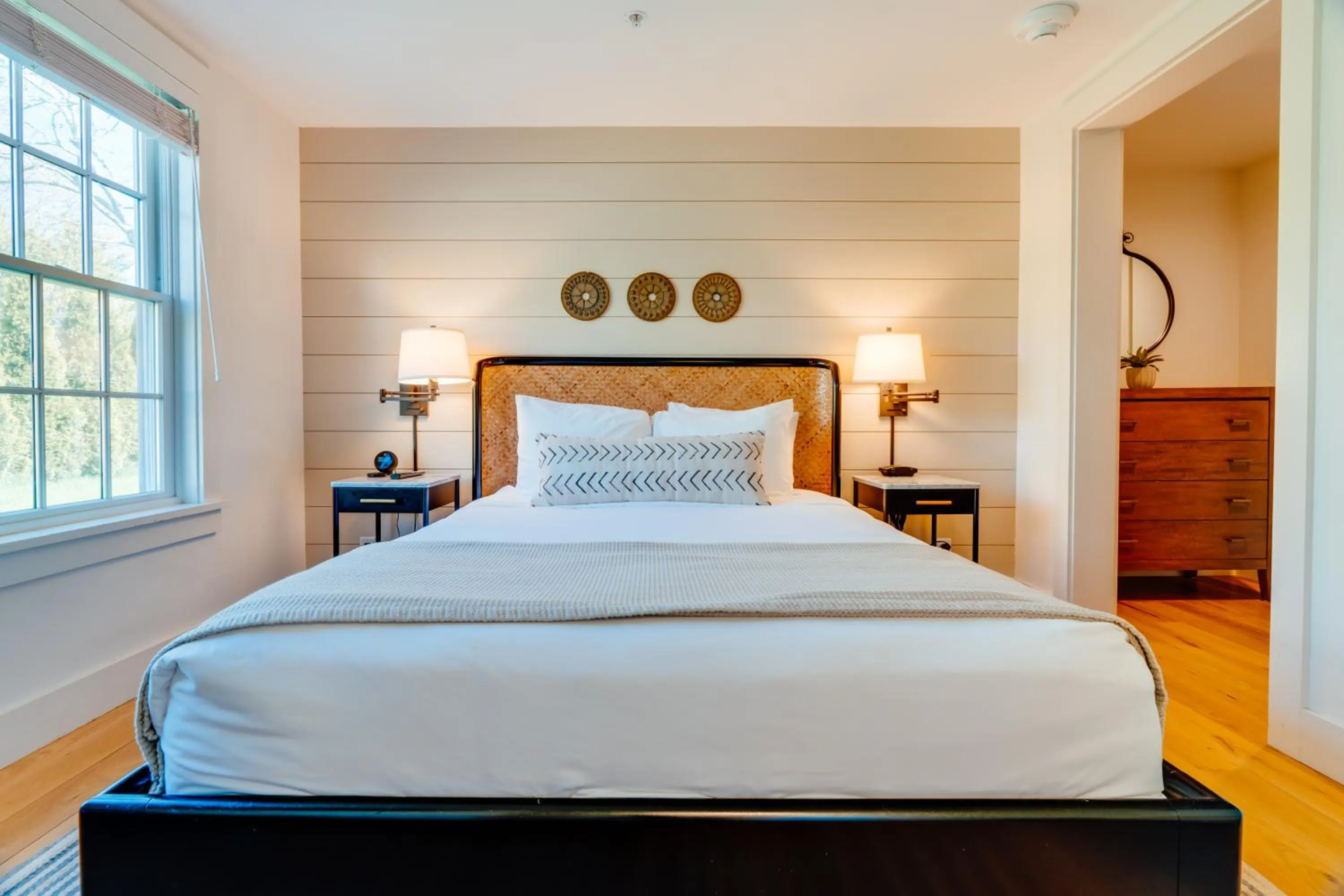 Bedroom, Bed in The Franklin Hotel Martha's Vineyard