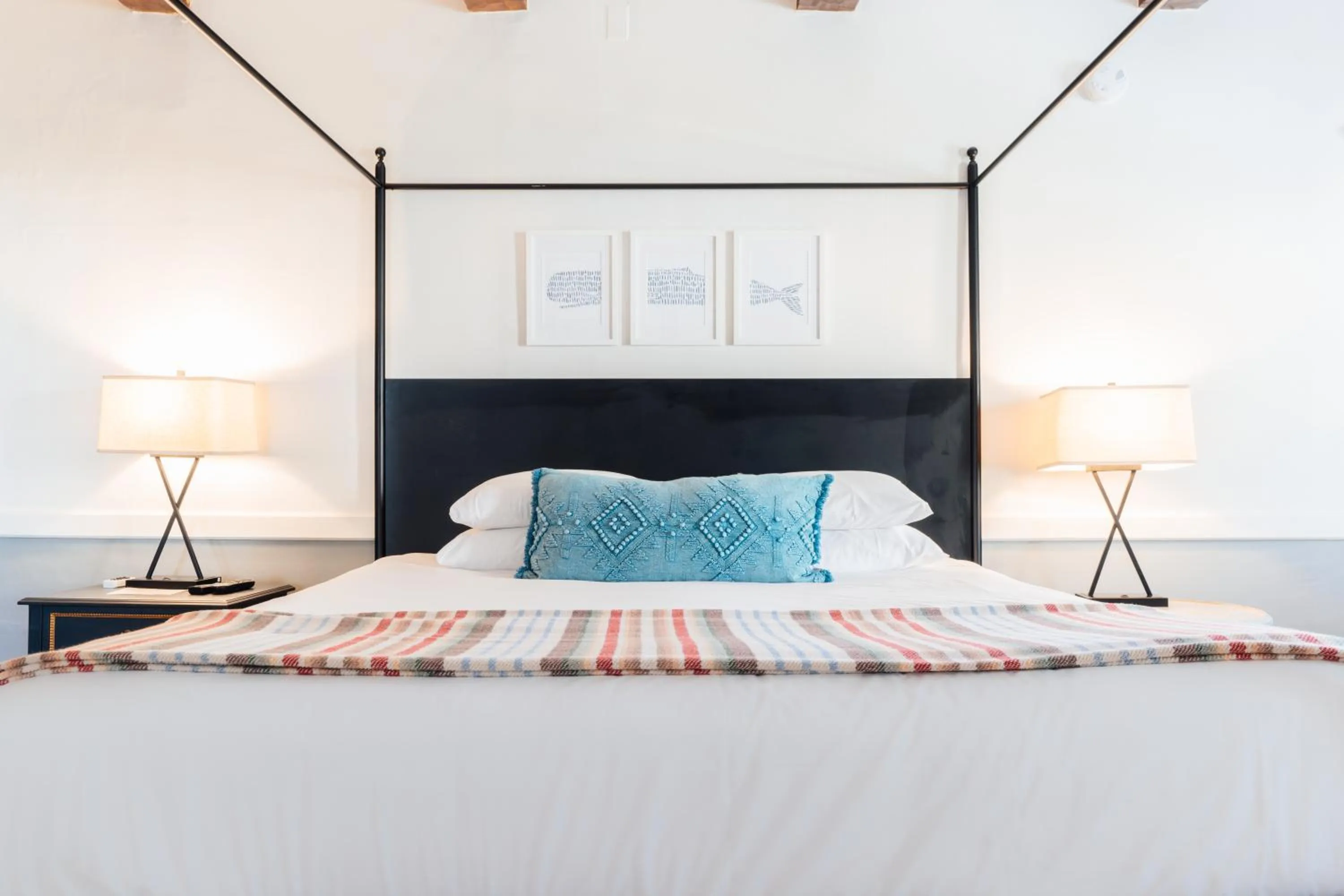 Bed in Beaconlight Guest House