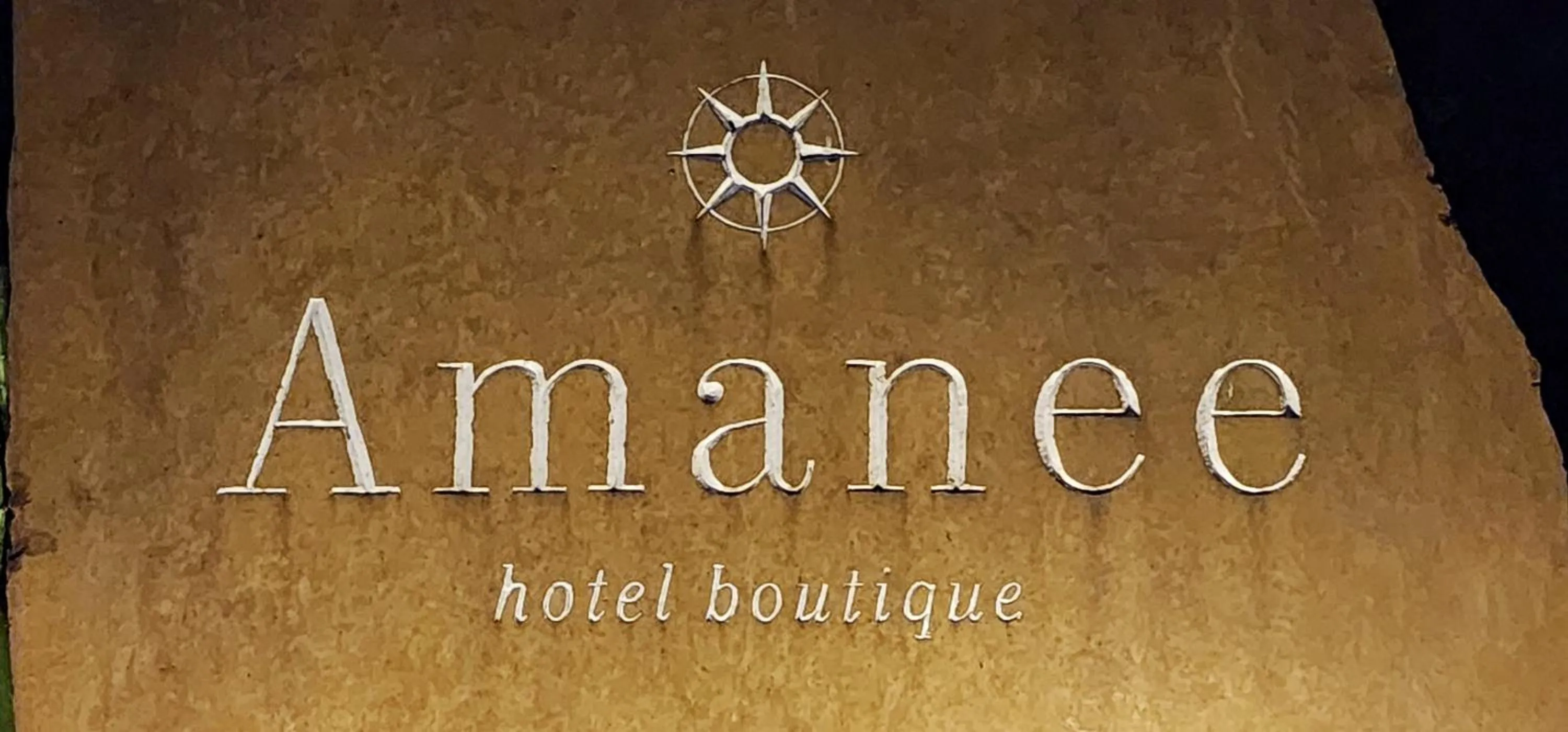Property logo or sign in Hotel AMANEE