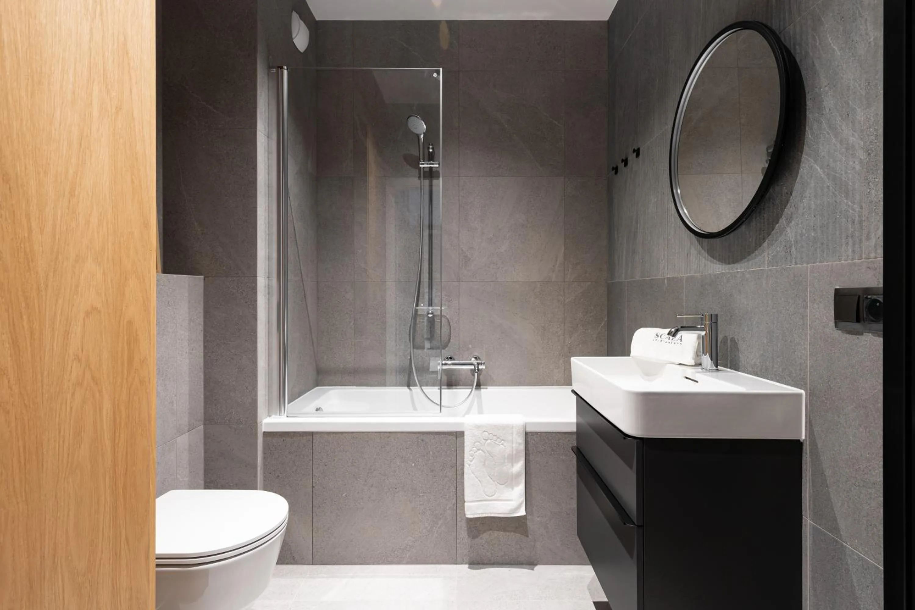 Shower in Gdańsk Old Town Apartments & Studios by Lion Apartments