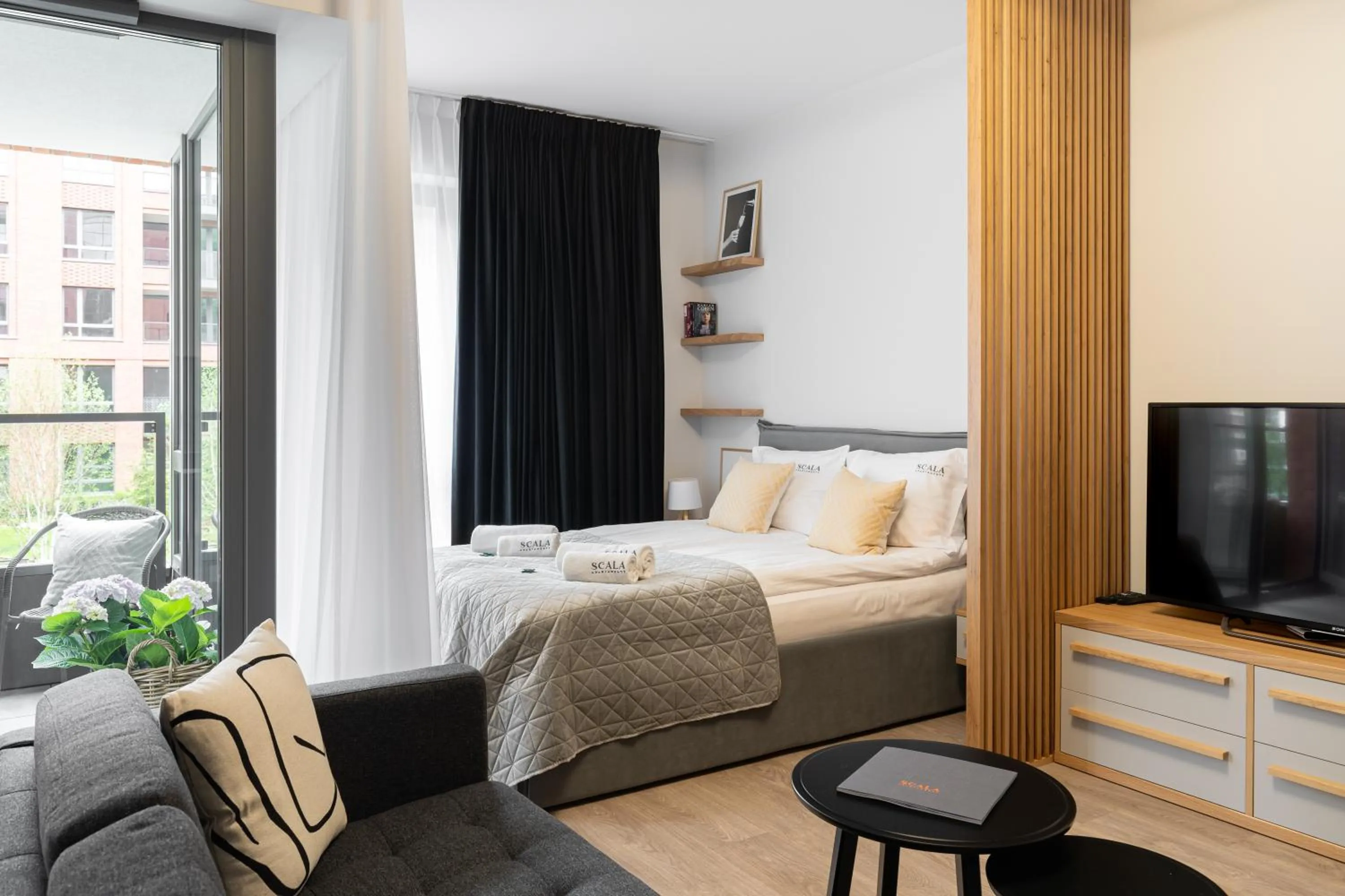 Bed in Gdańsk Old Town Apartments & Studios by Lion Apartments