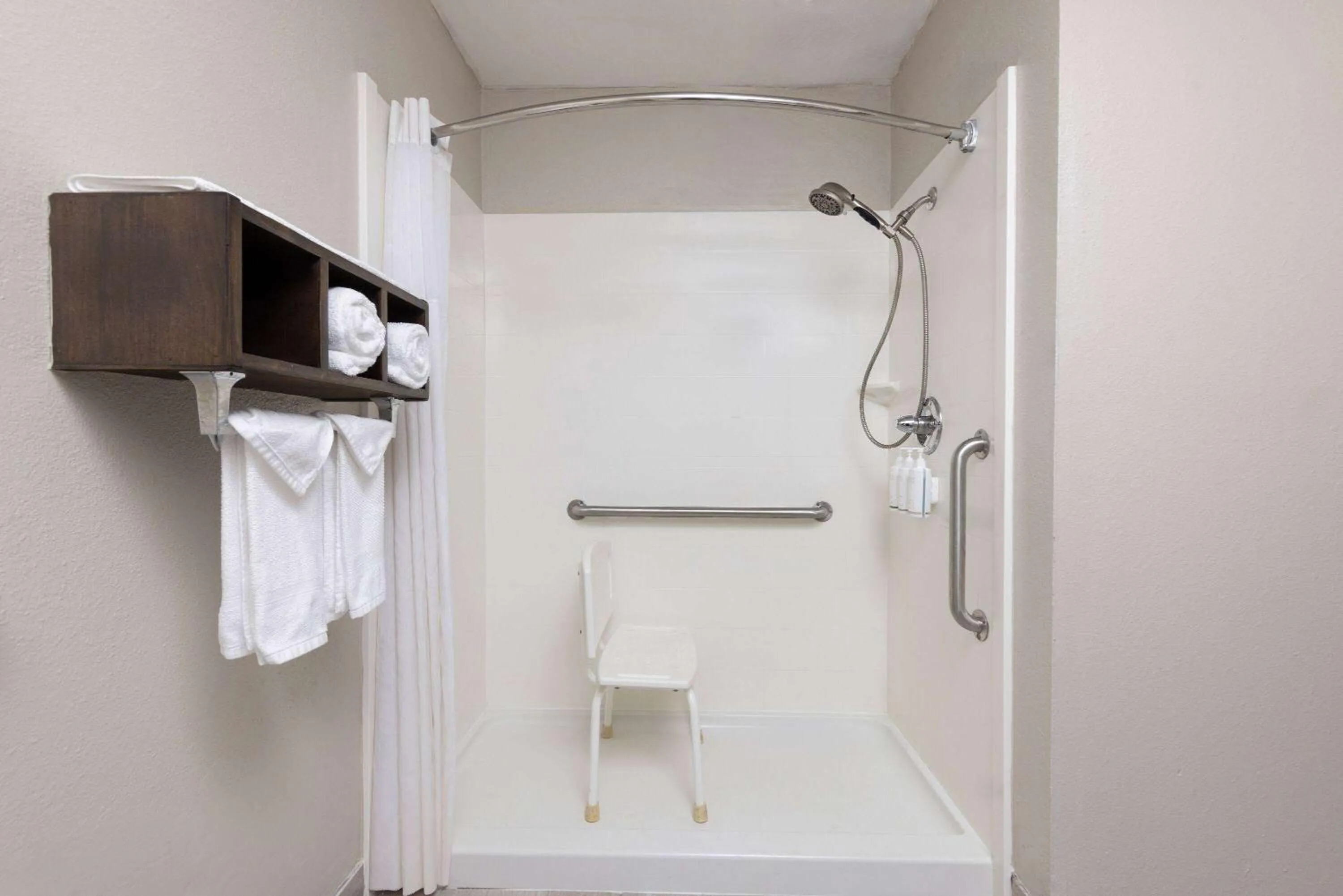 Shower in Days Inn by Wyndham Miami