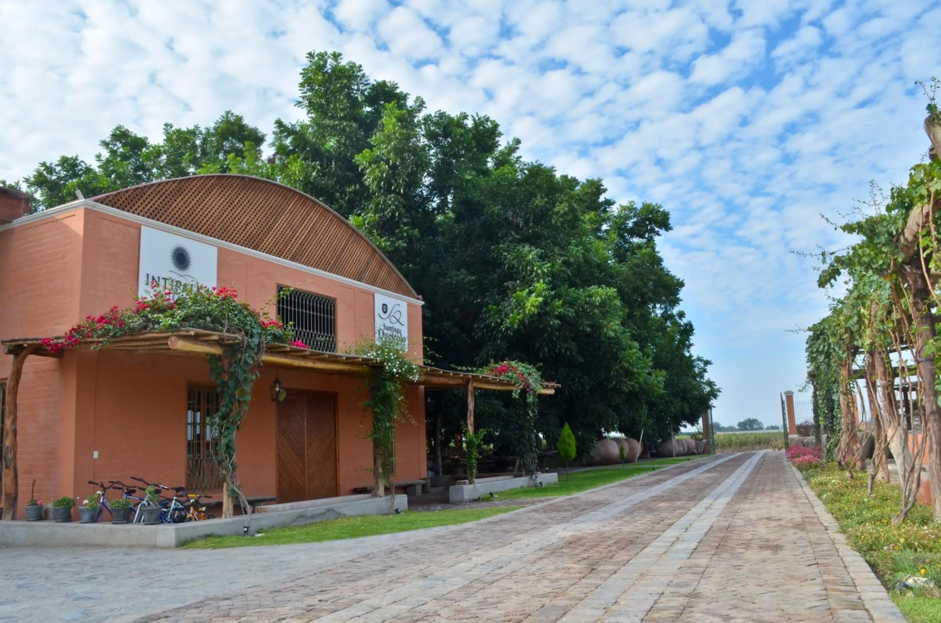 Garden view in Hotel Viñas Queirolo