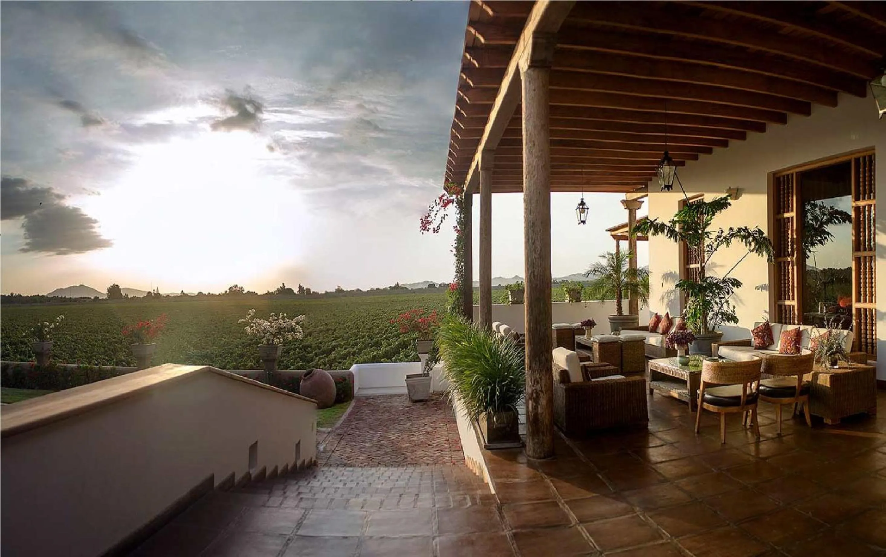 View (from property/room) in Hotel Viñas Queirolo