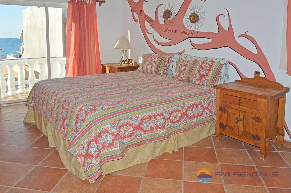 Bed in Casa Mariposa Azul by FMI Rentals
