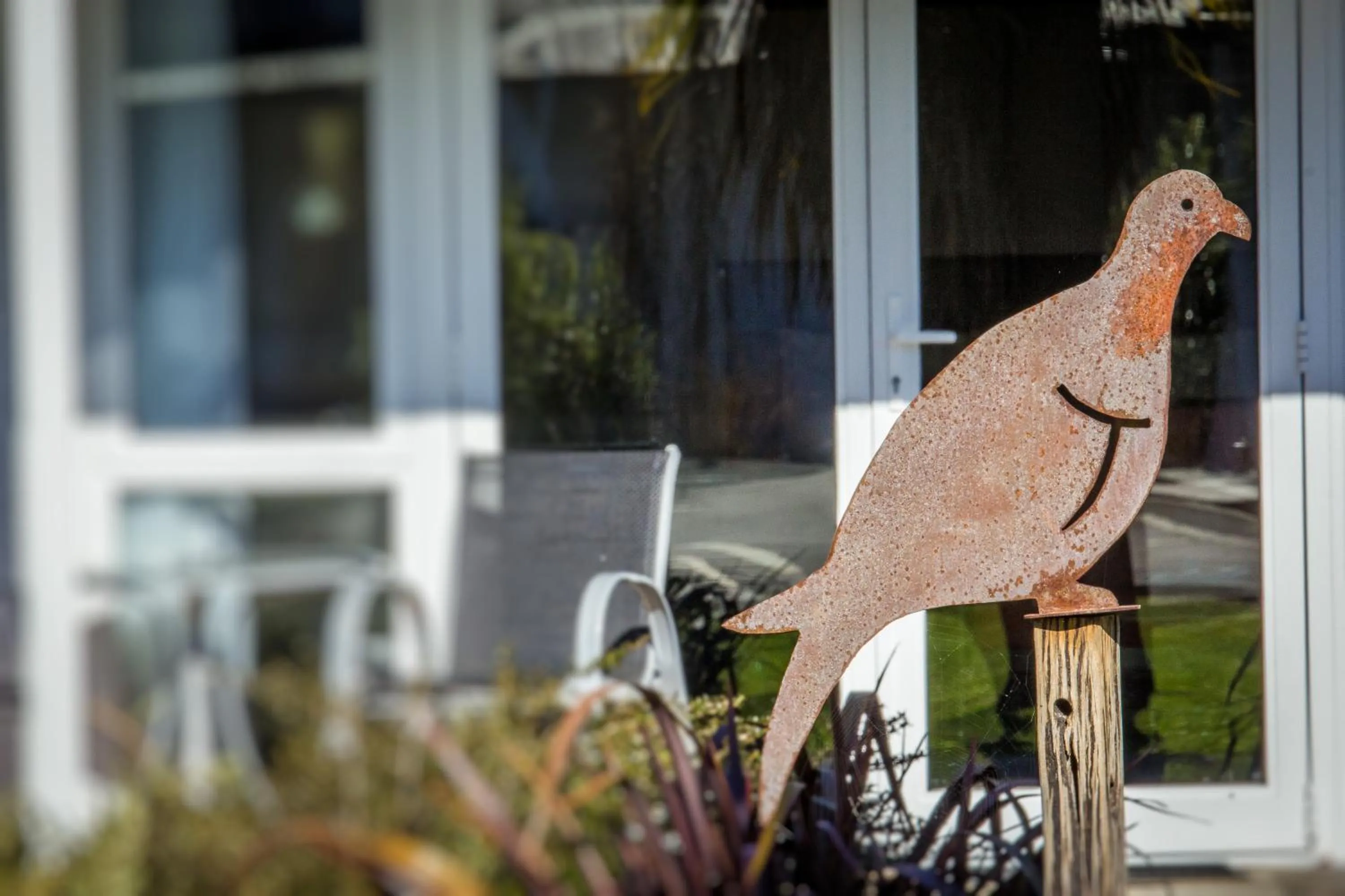 Decorative detail in Greyfriars Motel