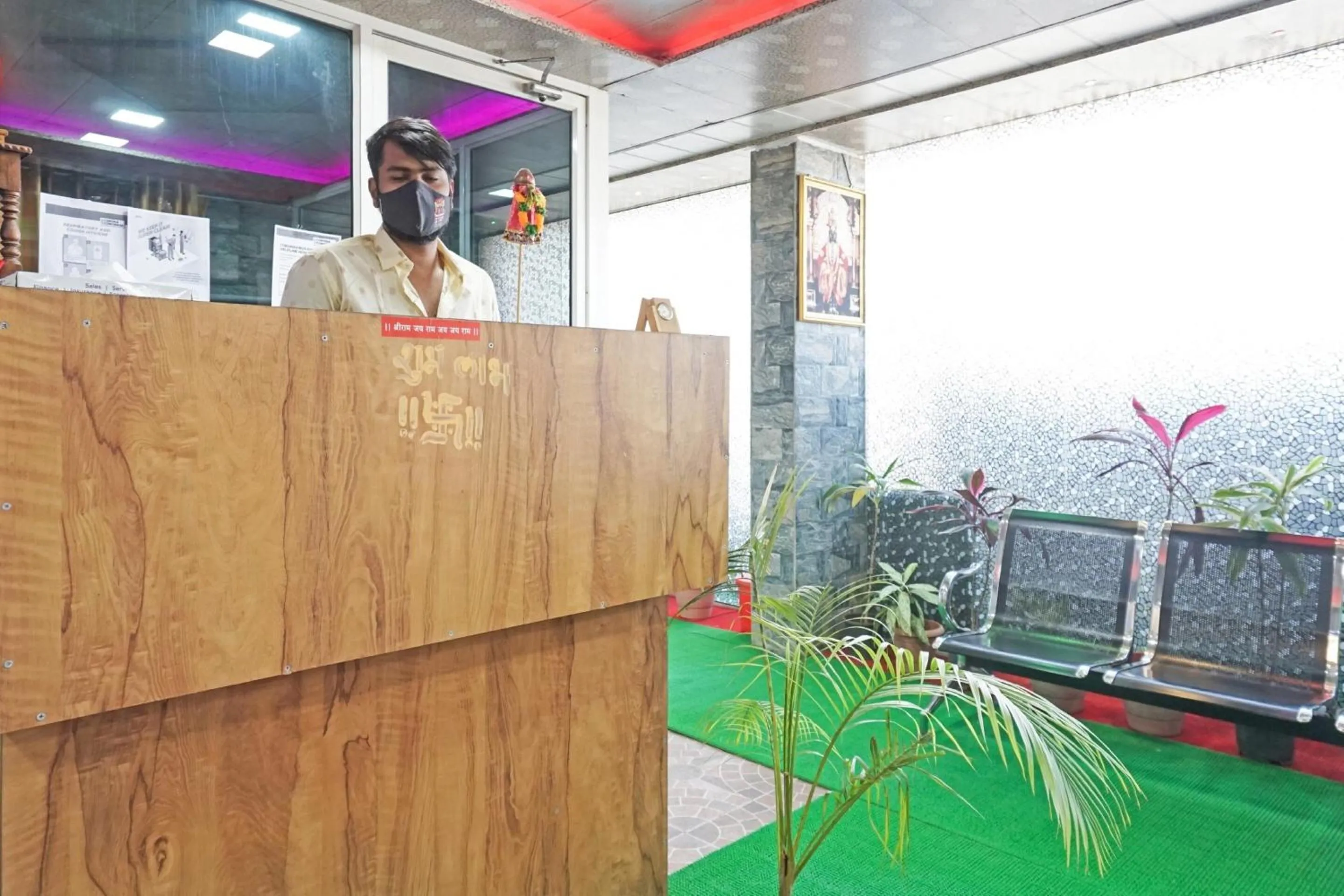 Lobby or reception in Hotel O Vardhan Executive