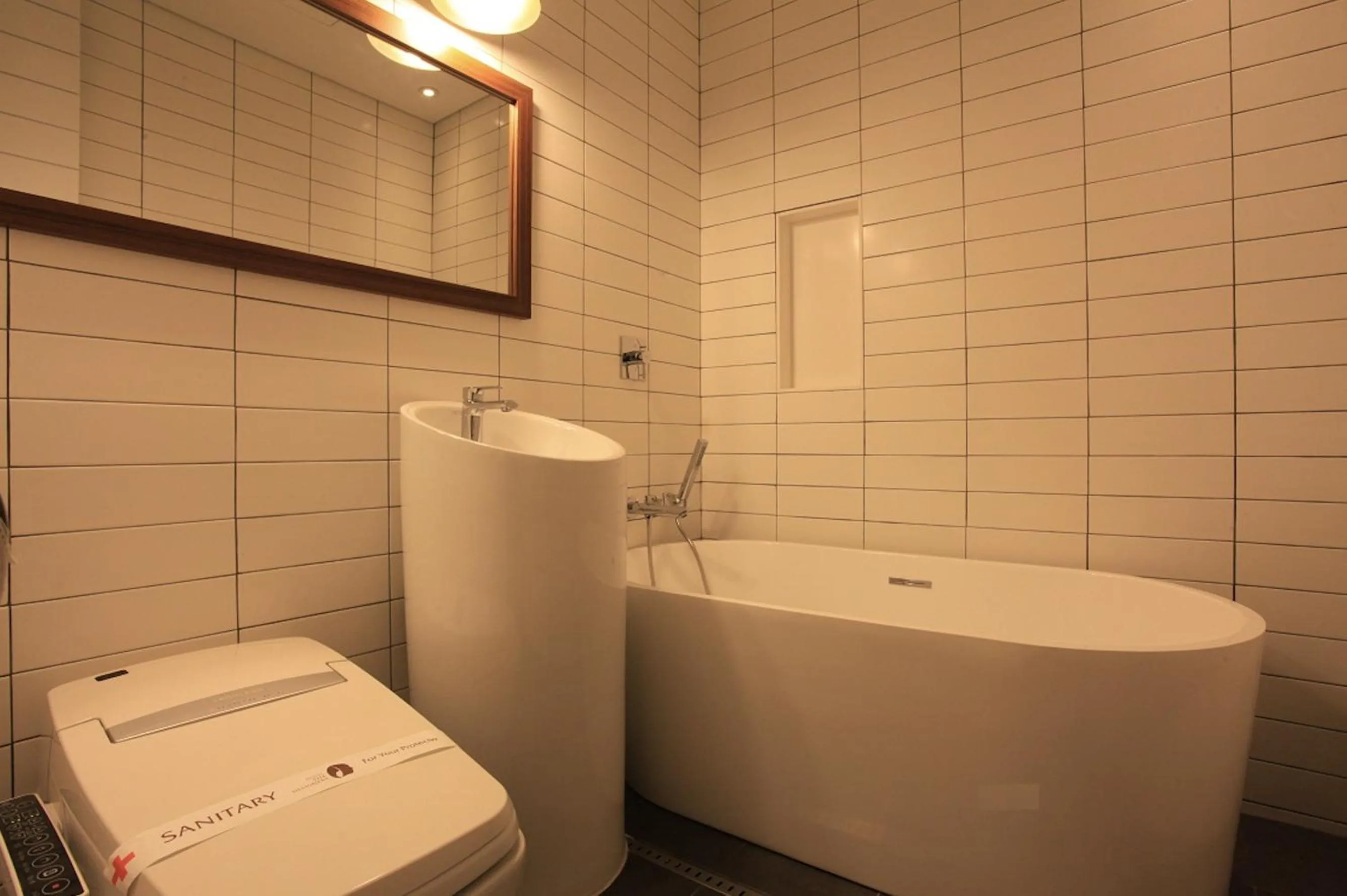 Bathroom in Hotel The Designers Jongro