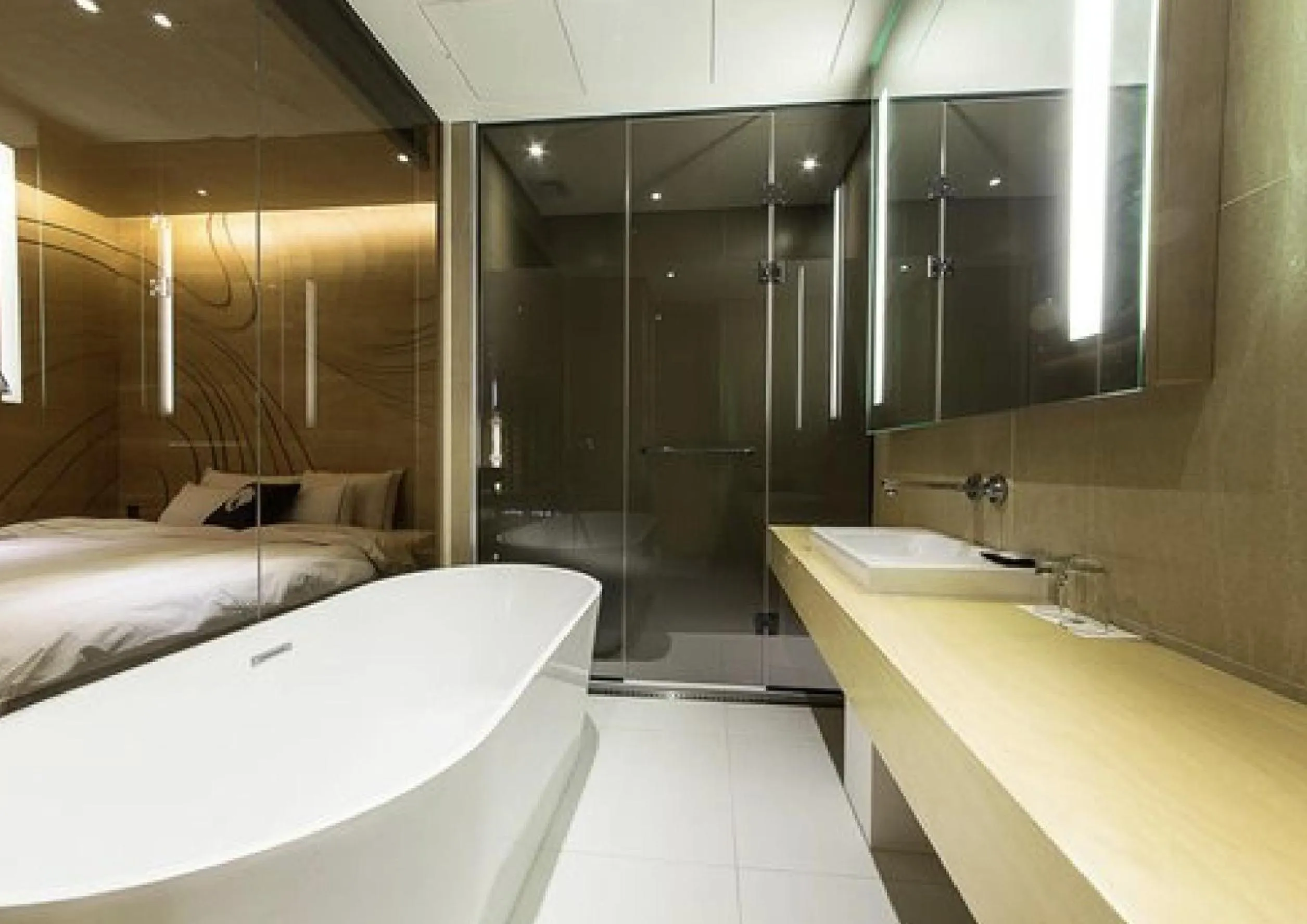 Bathroom in Hotel The Designers Jongro