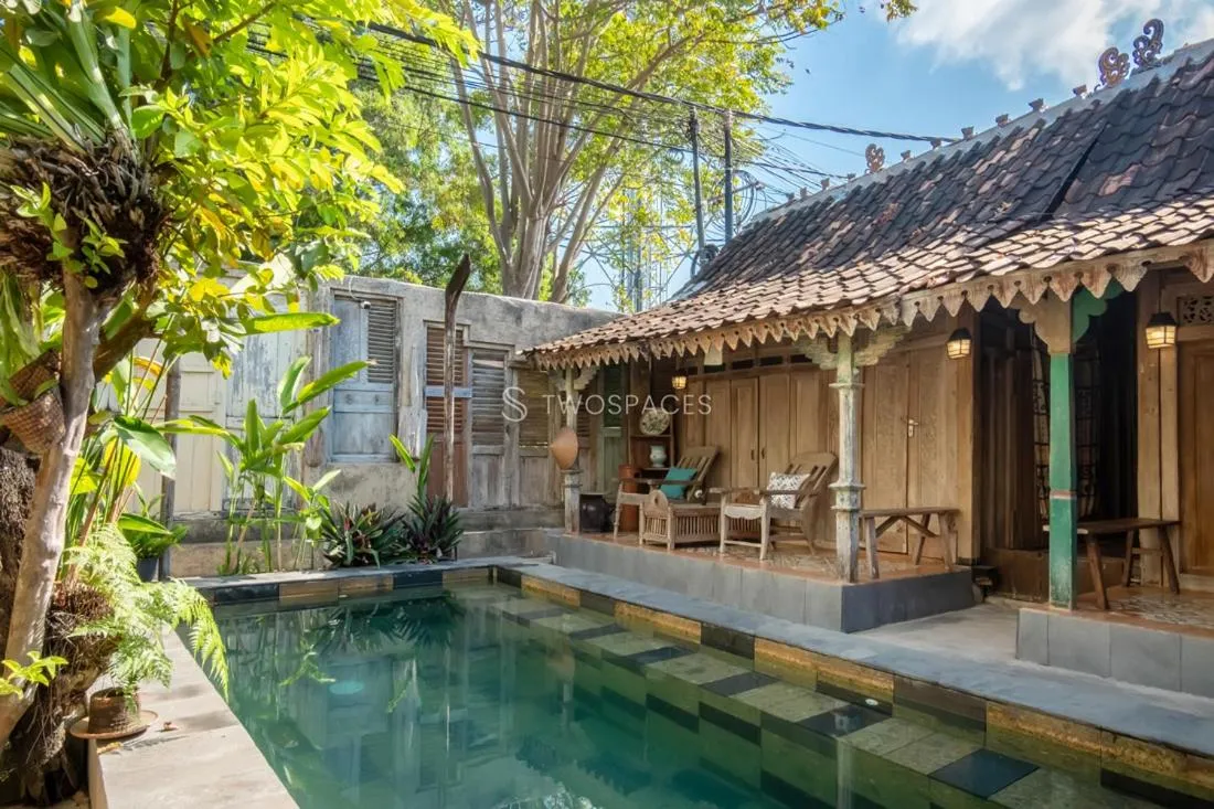 Swimming pool in Kayu Beach Villa by TwoSpaces, Nusa Dua Beach