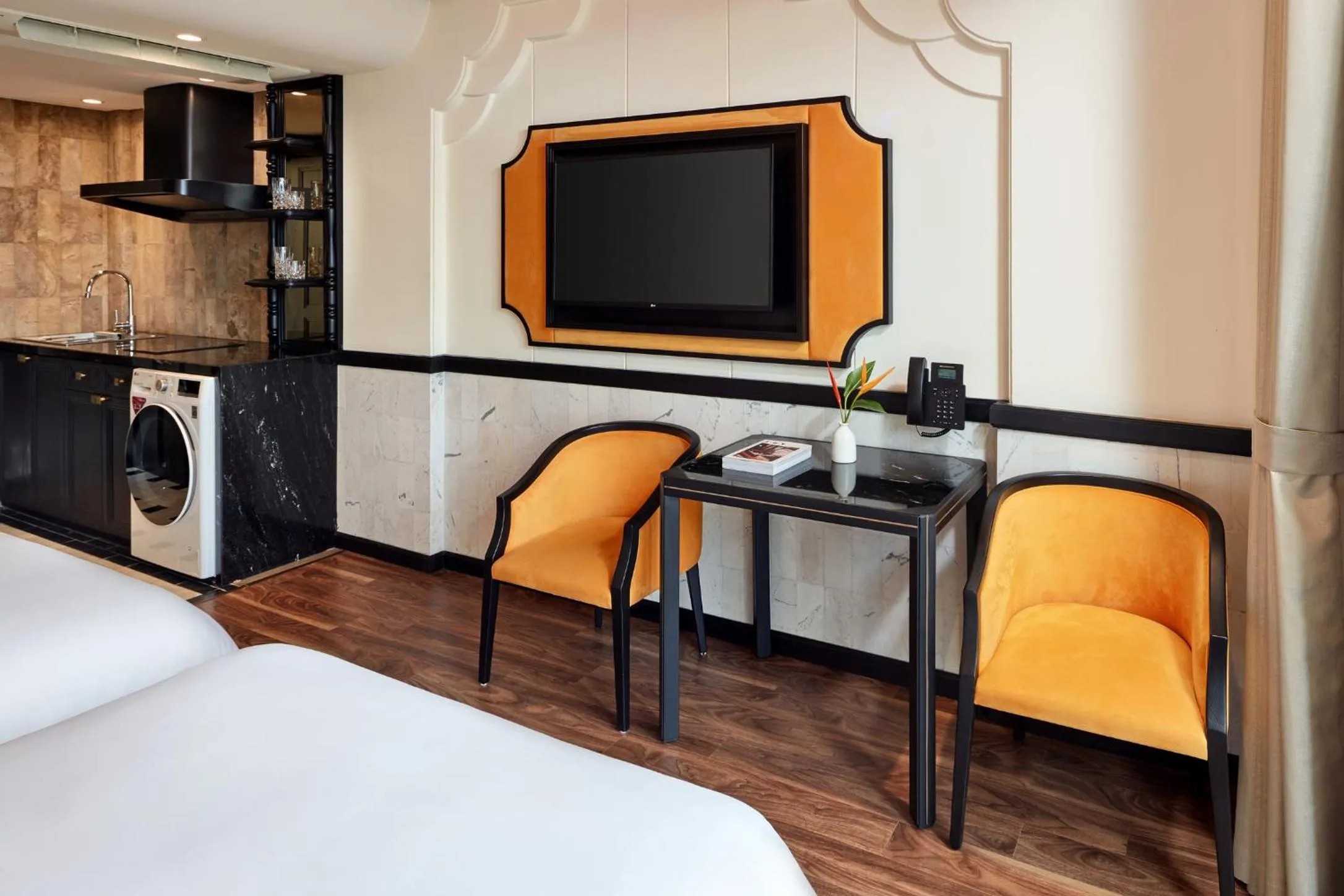 Decorative detail, Bed in Ravatel Style Hotel Bac Giang