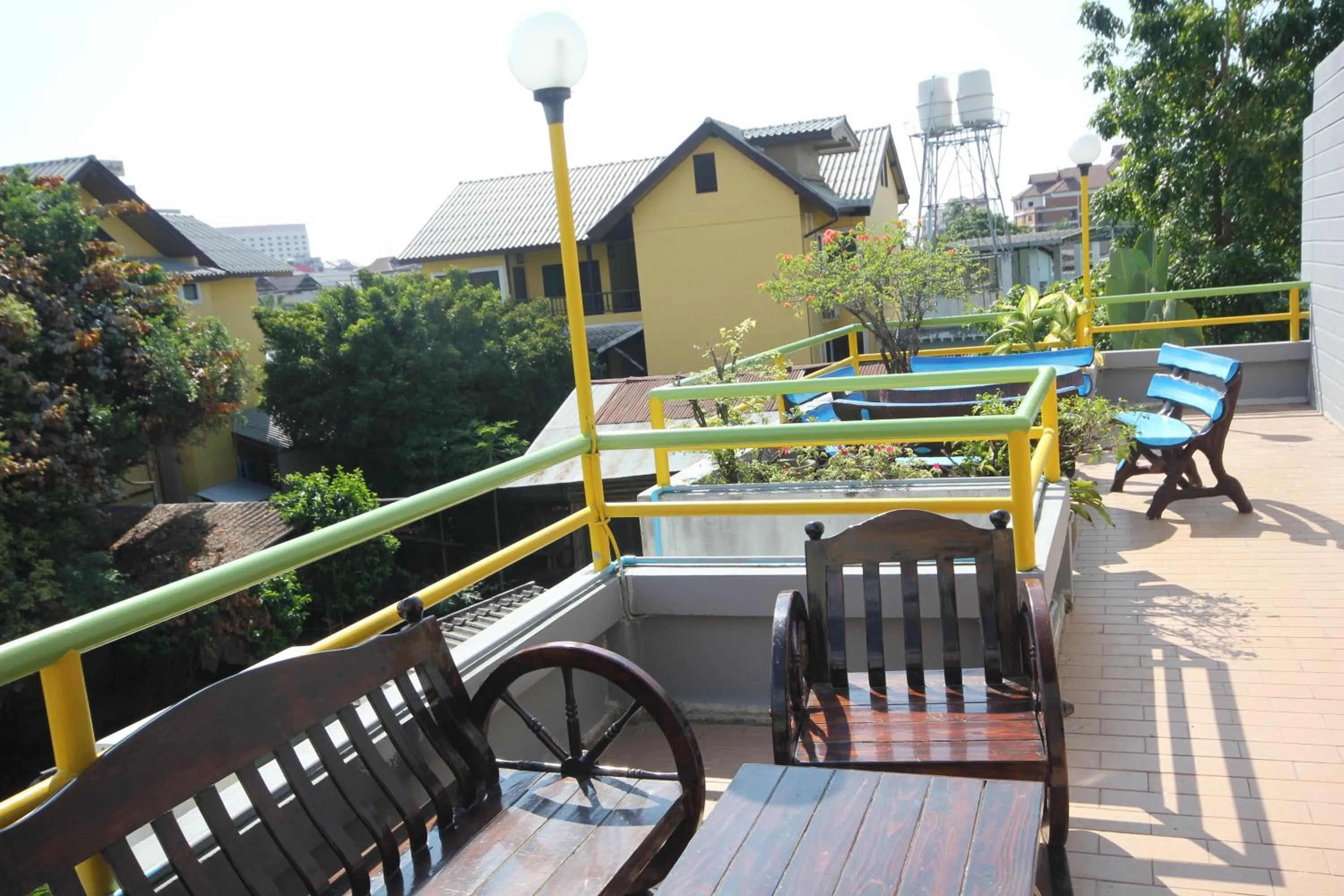 Garden in Home Place Hotel