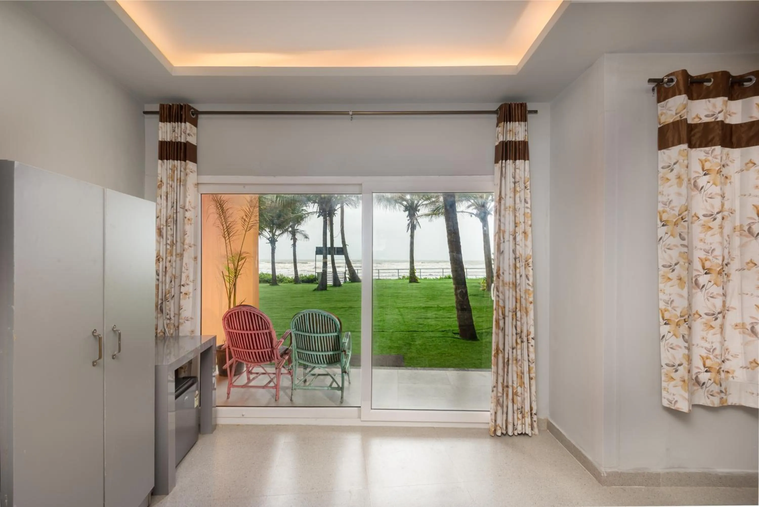 Patio in Amadi Beach Front Resort