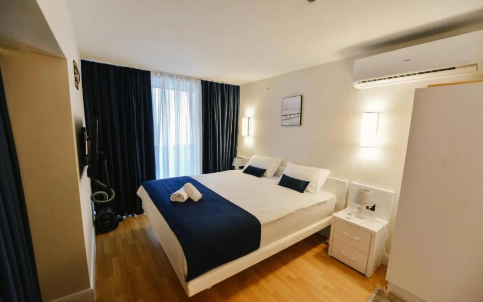 Bed in Batumi Luxury Resort & Sea View Aparthotel