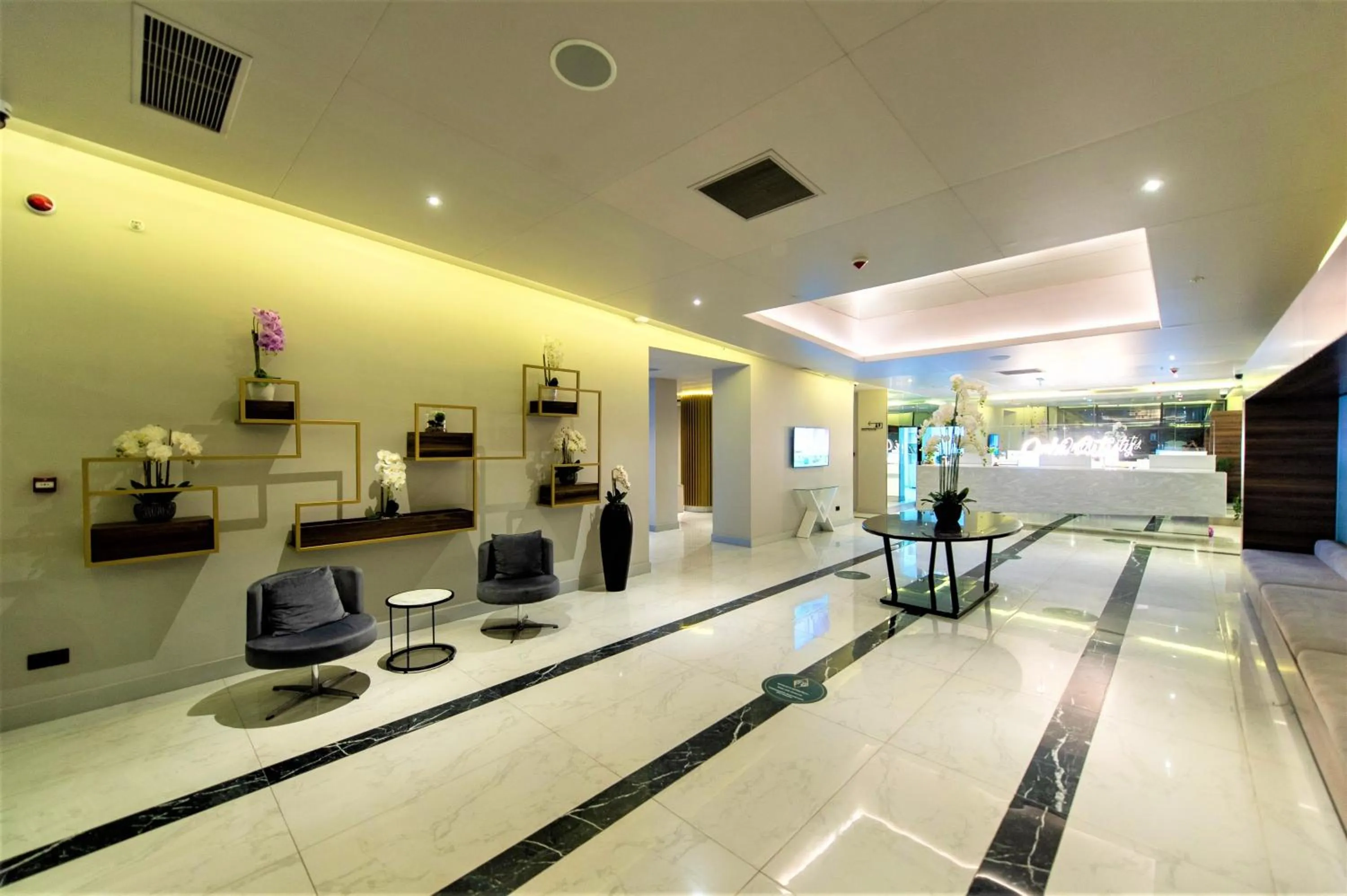 Lobby or reception in Batumi Luxury Resort & Sea View Aparthotel
