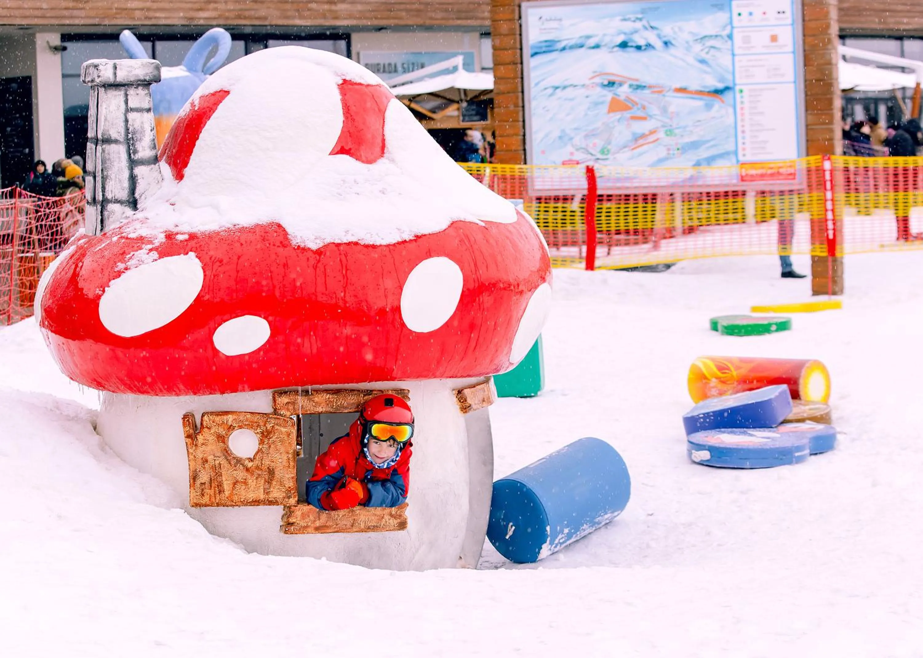 Winter in Zirve Hotel