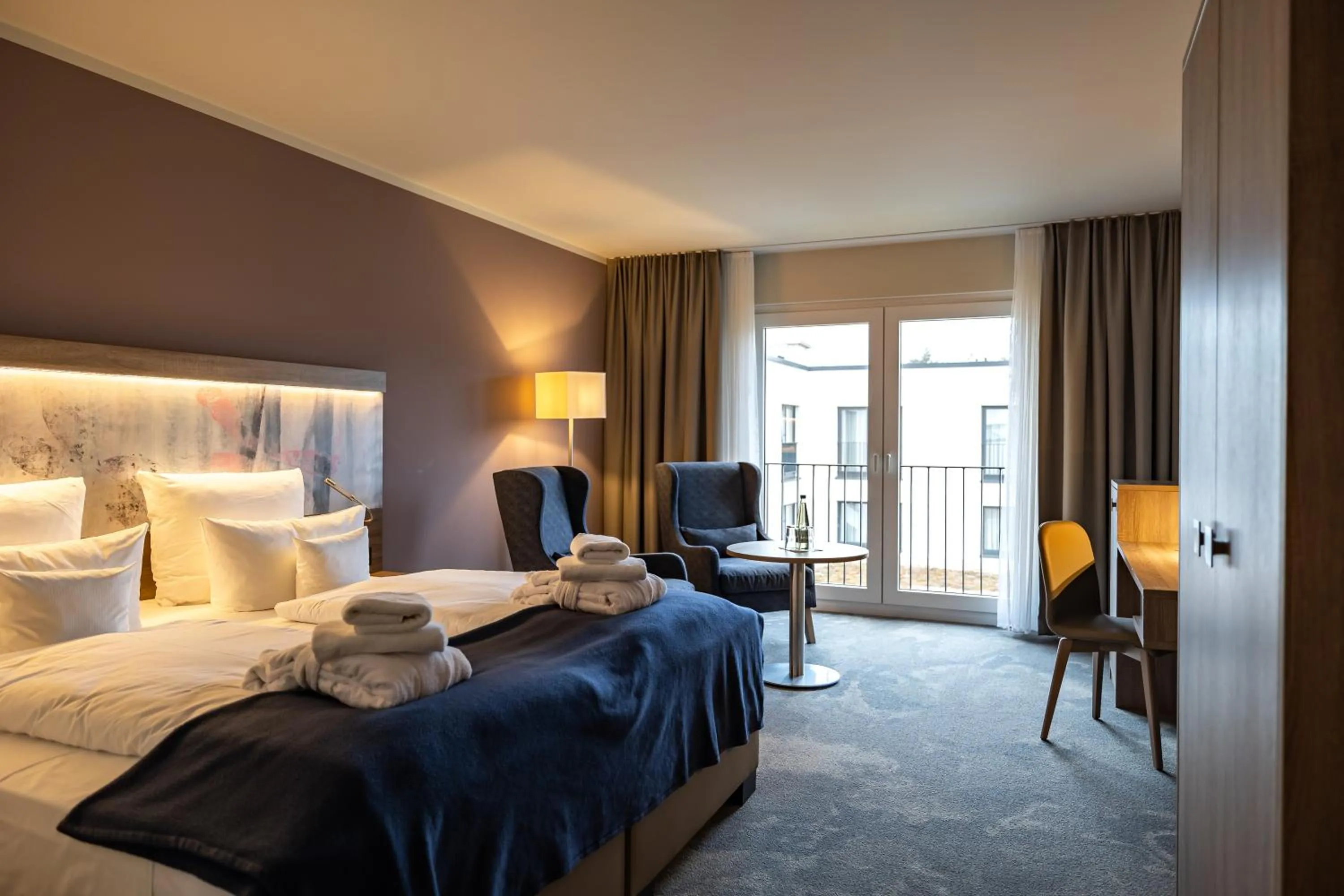 Bed in Santé Royale Rügen Resort