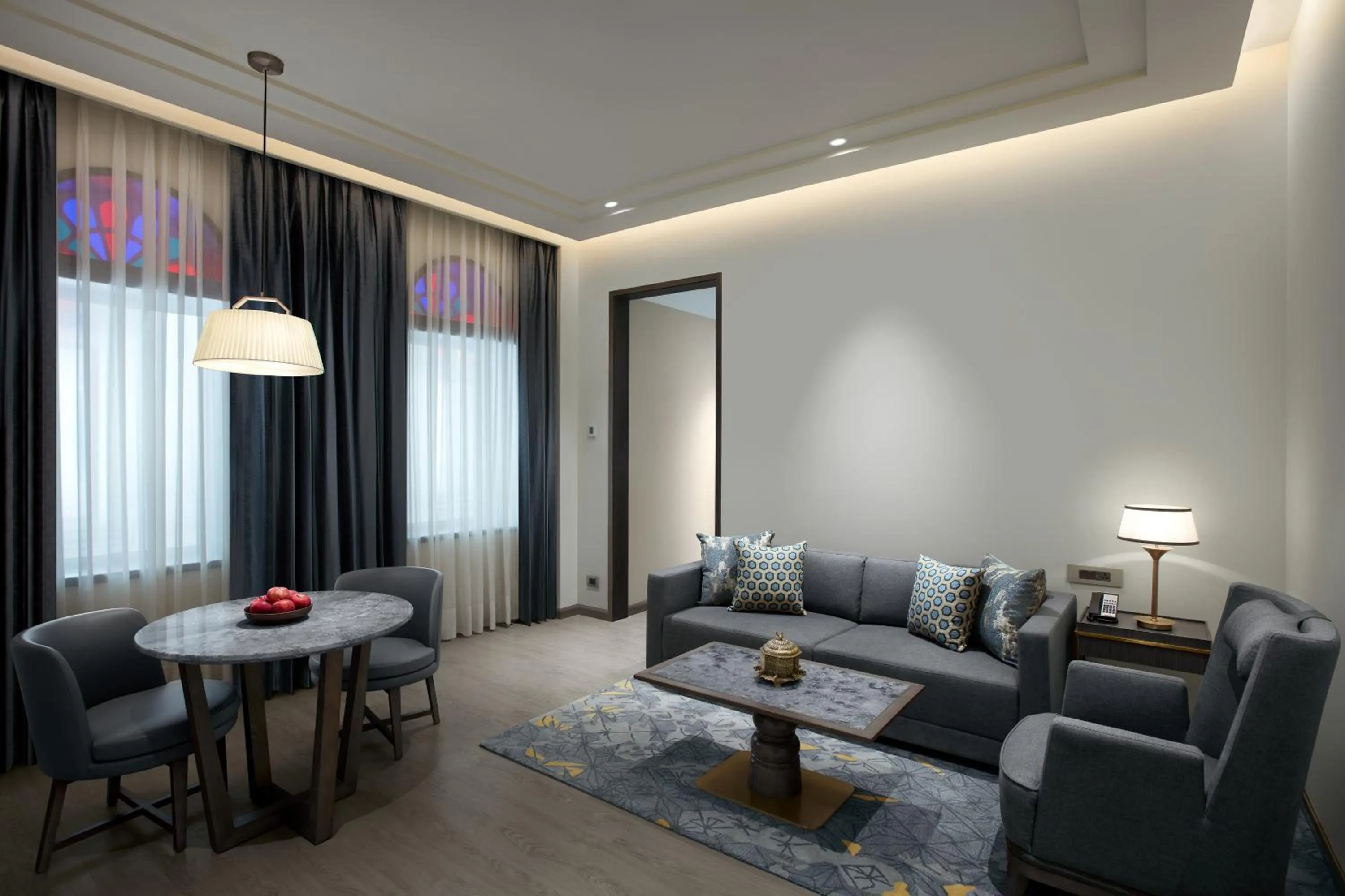 Living room in Hyatt Regency Jaipur Mansarovar