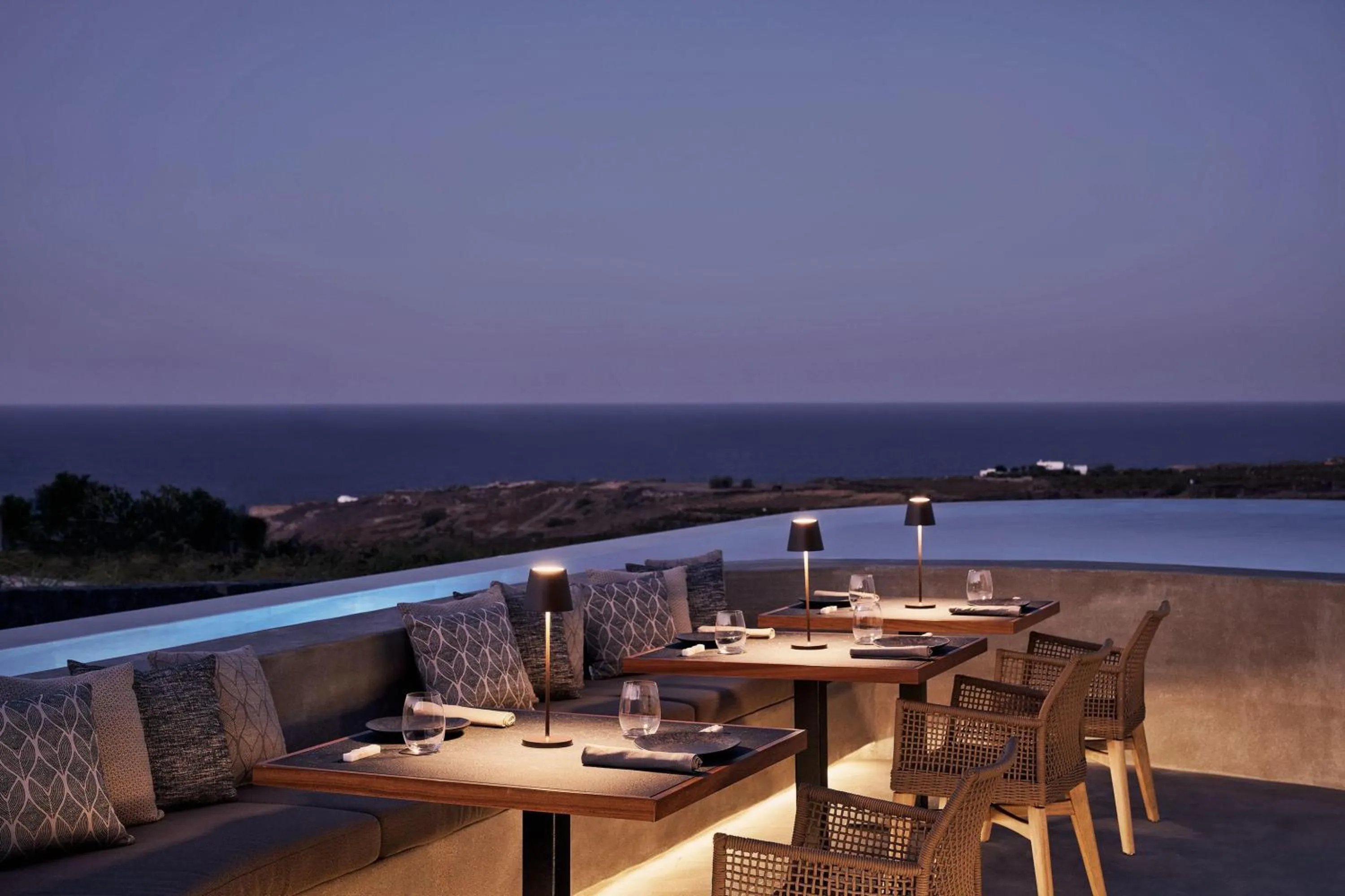 Restaurant/places to eat in Magma Resort Santorini, In The Unbound Collection By Hyatt