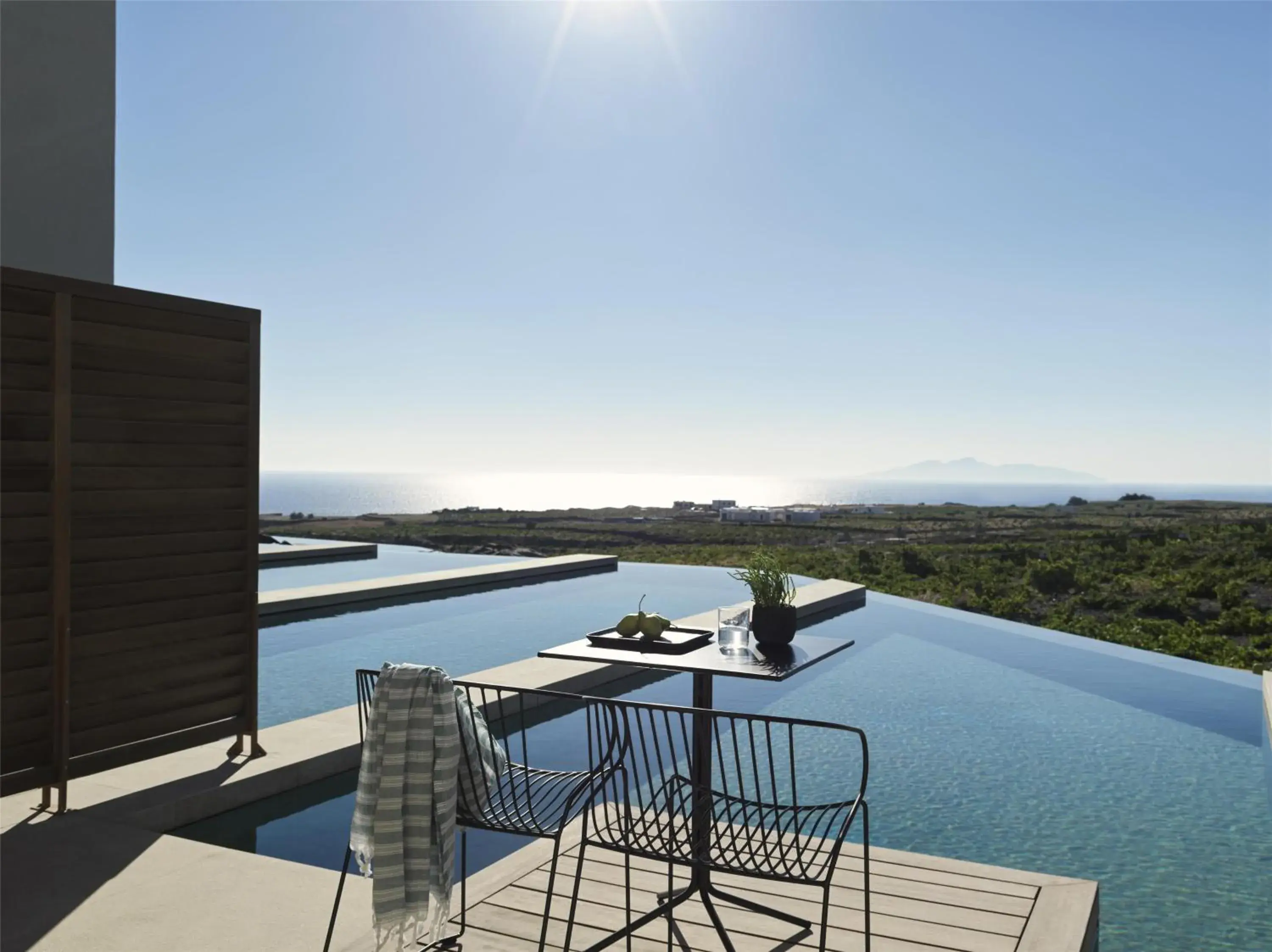 Junior Suite with Private Pool and Sea View in Magma Resort Santorini, In The Unbound Collection By Hyatt Junior Suite with Private Pool and Sea View in Magma Resort Santorini, In The Unbound Collection By Hyatt