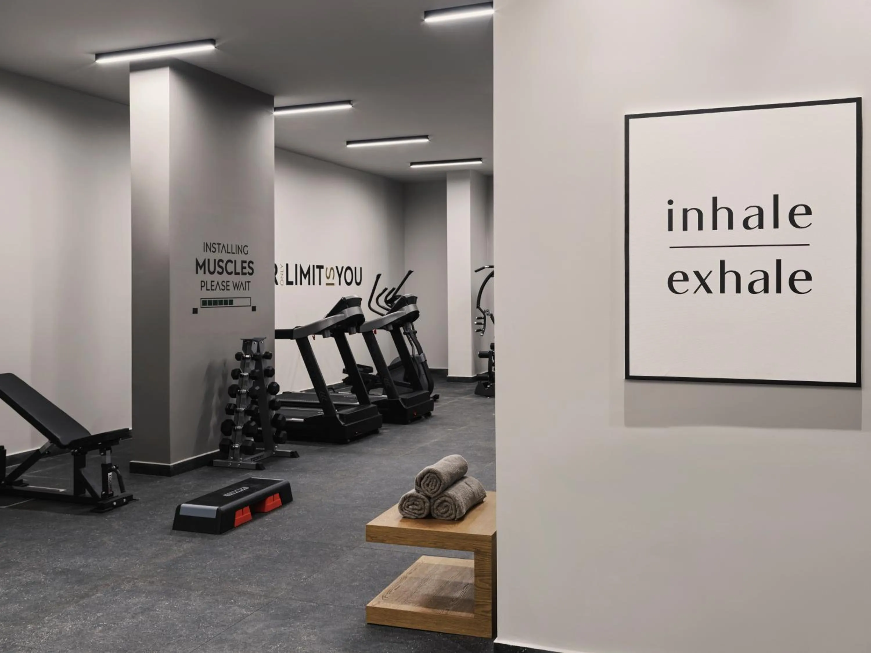 Fitness centre/facilities in Magma Resort Santorini, In The Unbound Collection By Hyatt