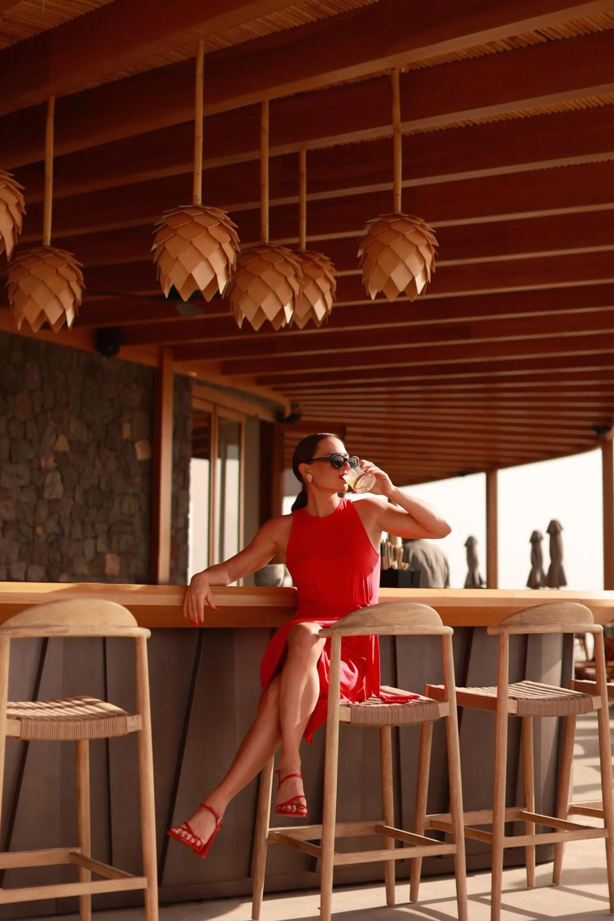 Lounge or bar in Magma Resort Santorini, In The Unbound Collection By Hyatt