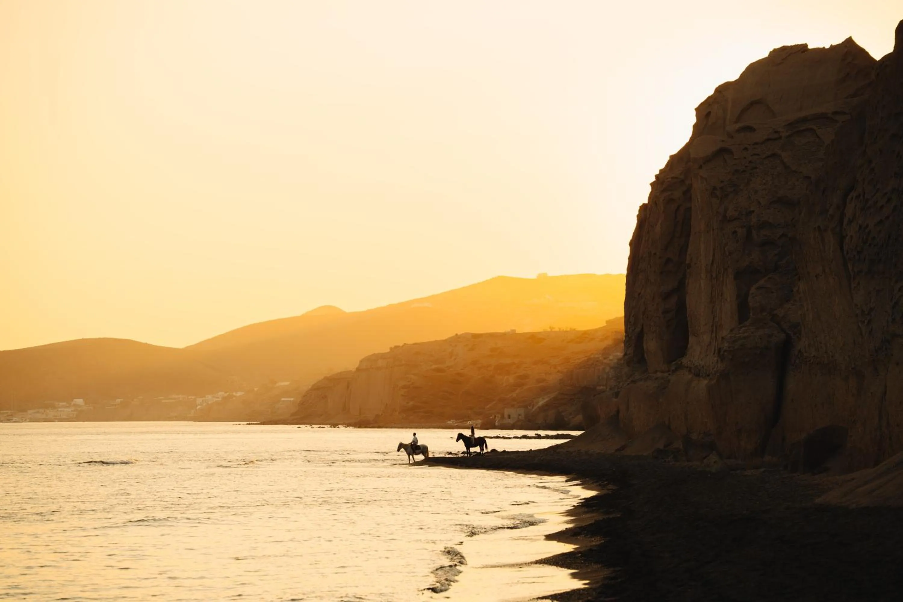 Horse-riding in Magma Resort Santorini, In The Unbound Collection By Hyatt