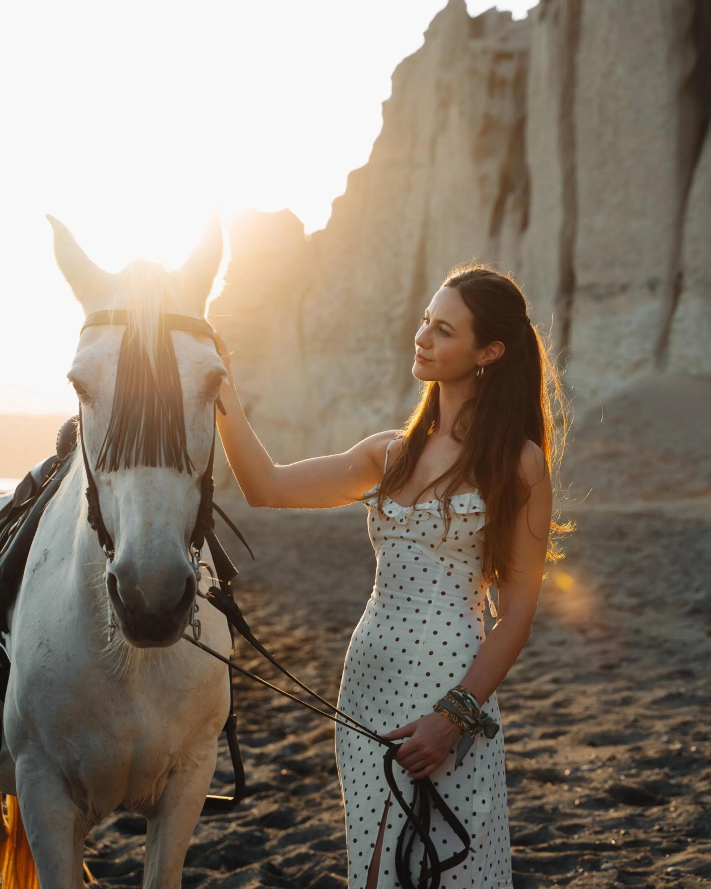 Horse-riding in Magma Resort Santorini, In The Unbound Collection By Hyatt