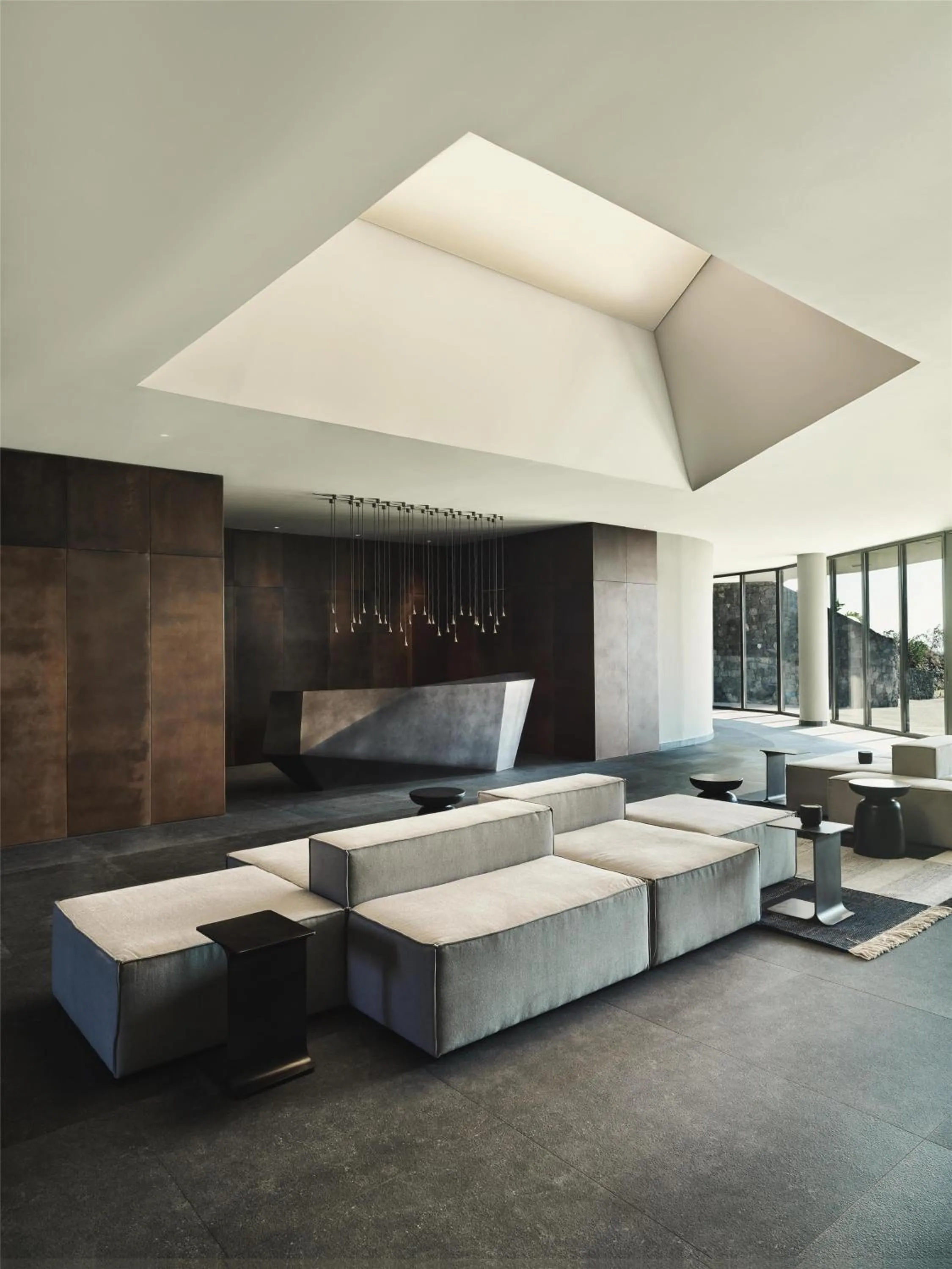 Lobby or reception in Magma Resort Santorini, In The Unbound Collection By Hyatt