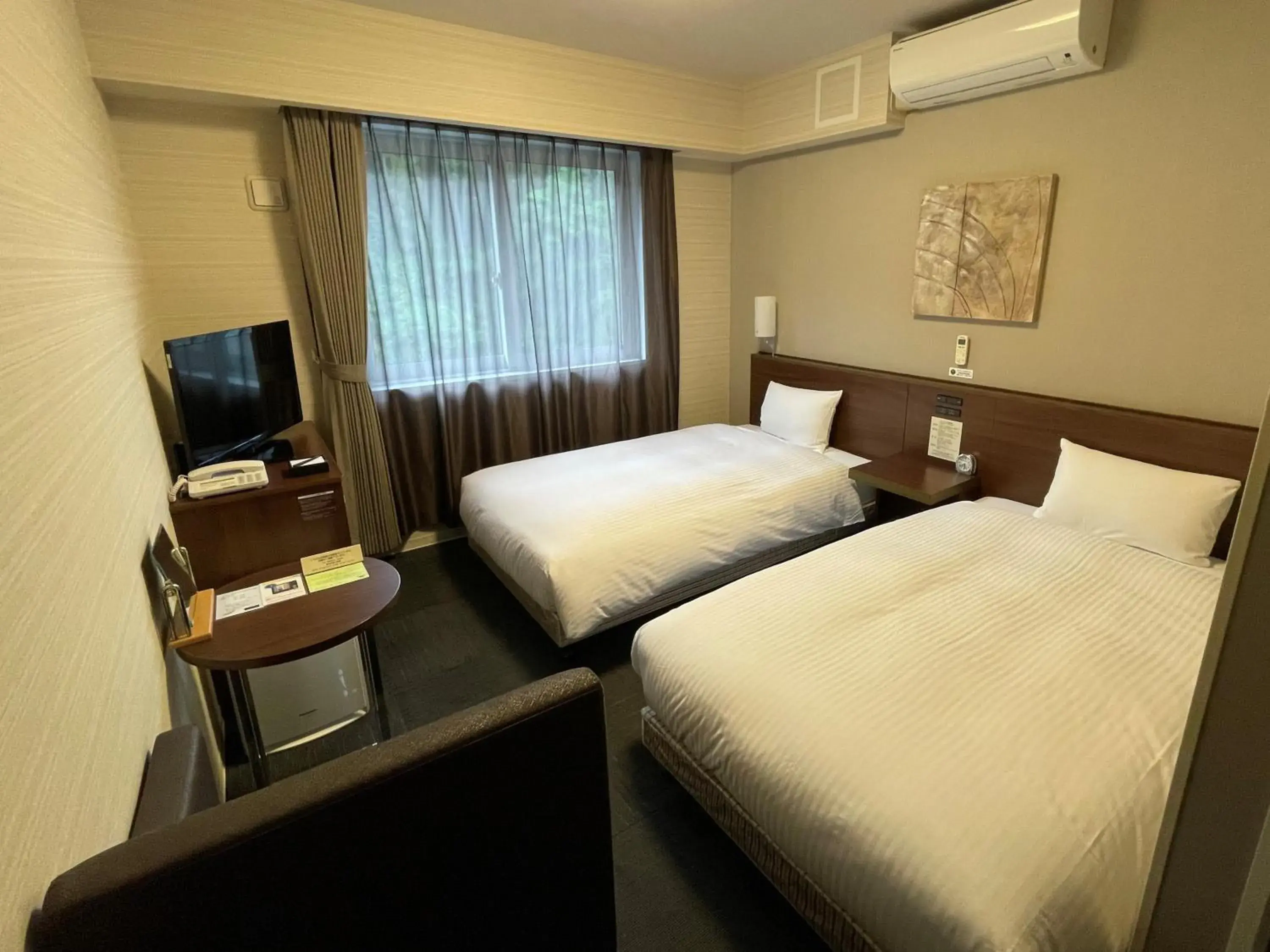 Twin Room - Non-Smoking in Hotel Route-Inn Miyako Twin Room - Non-Smoking in Hotel Route-Inn Miyako