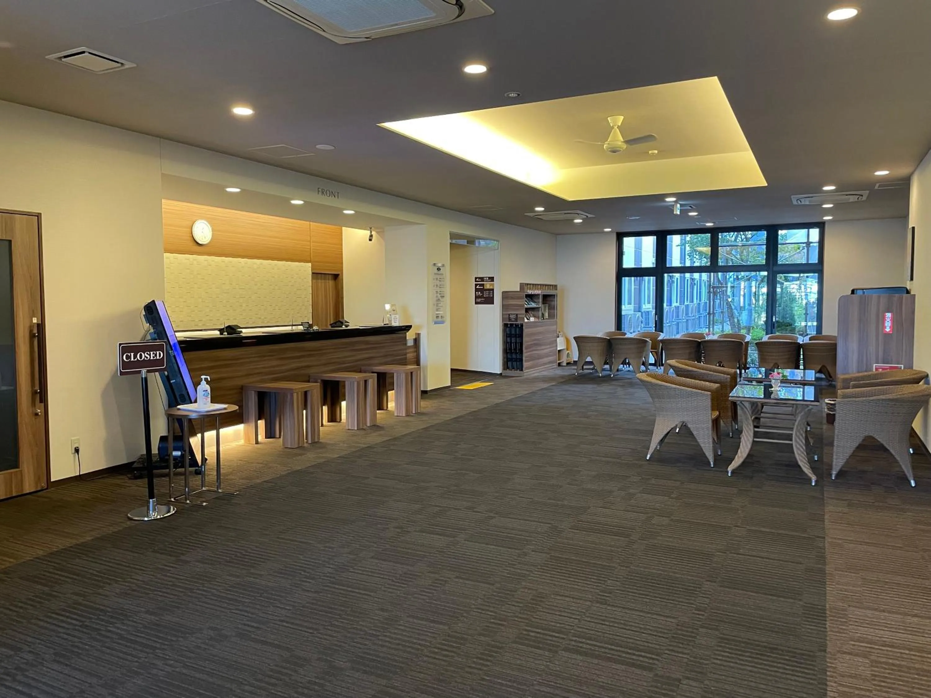 Lobby or reception in Hotel Route-Inn Miyako