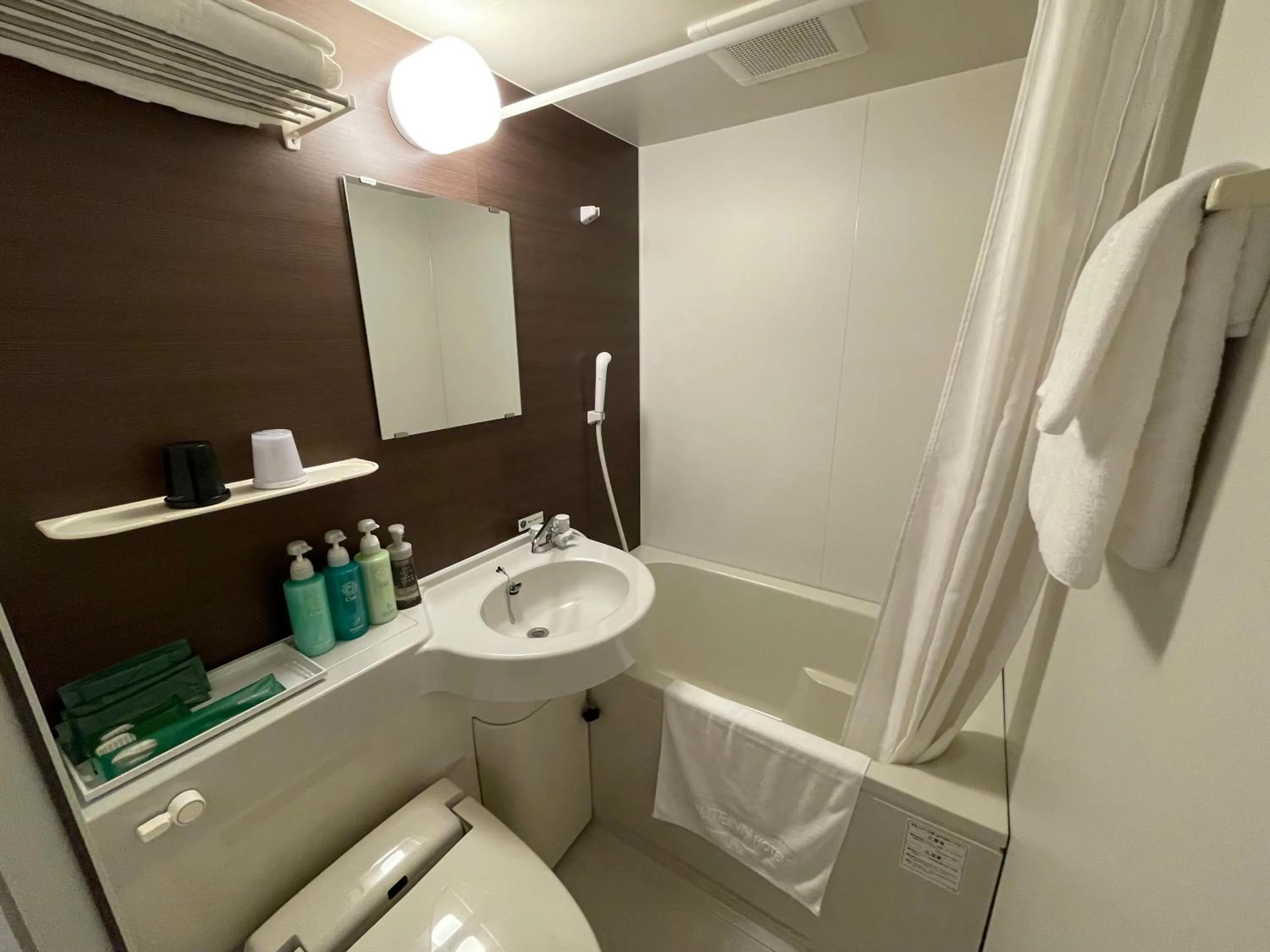 Bathroom in Hotel Route-Inn Miyako