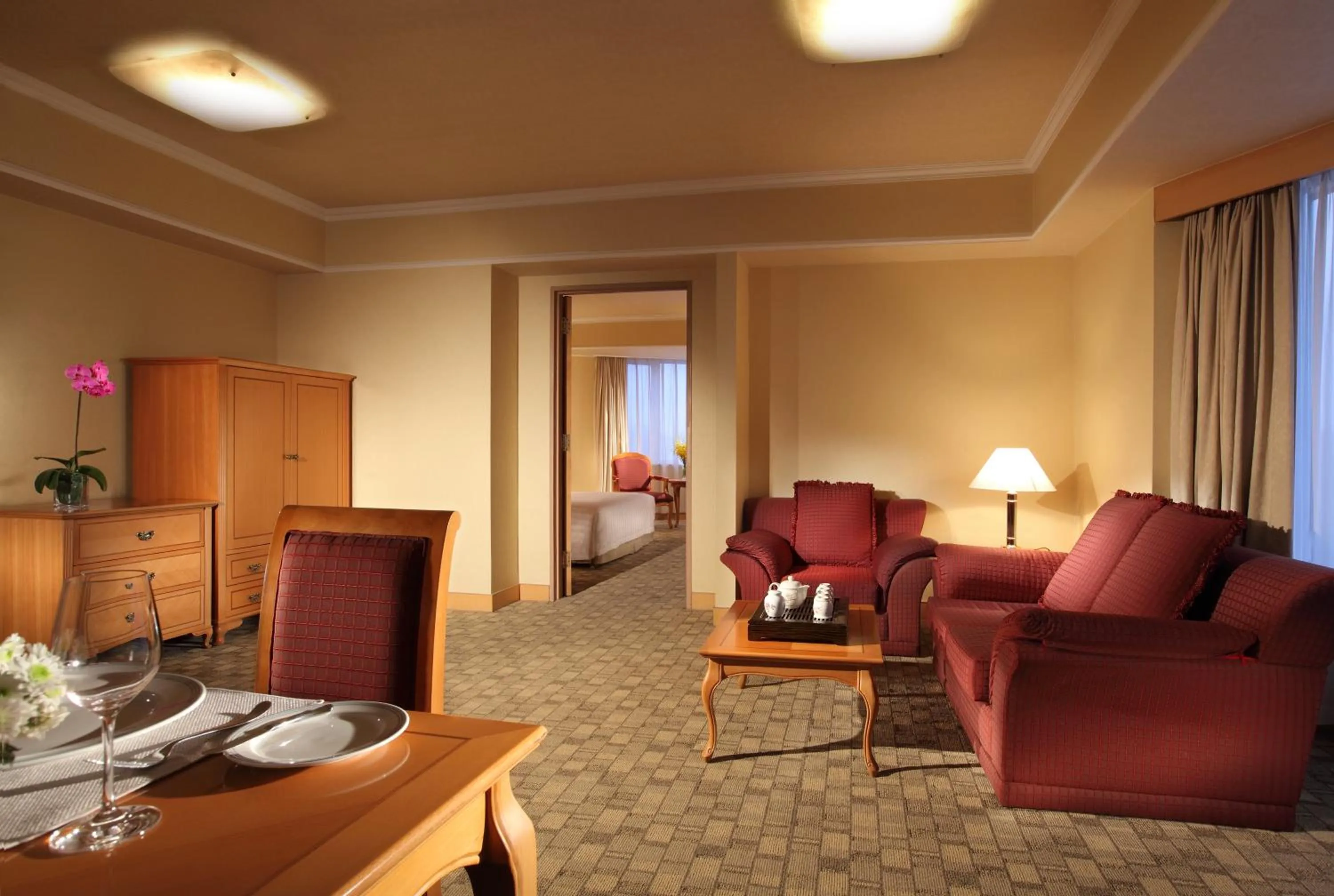 Photo of the whole room in Beijing New Century Hotel