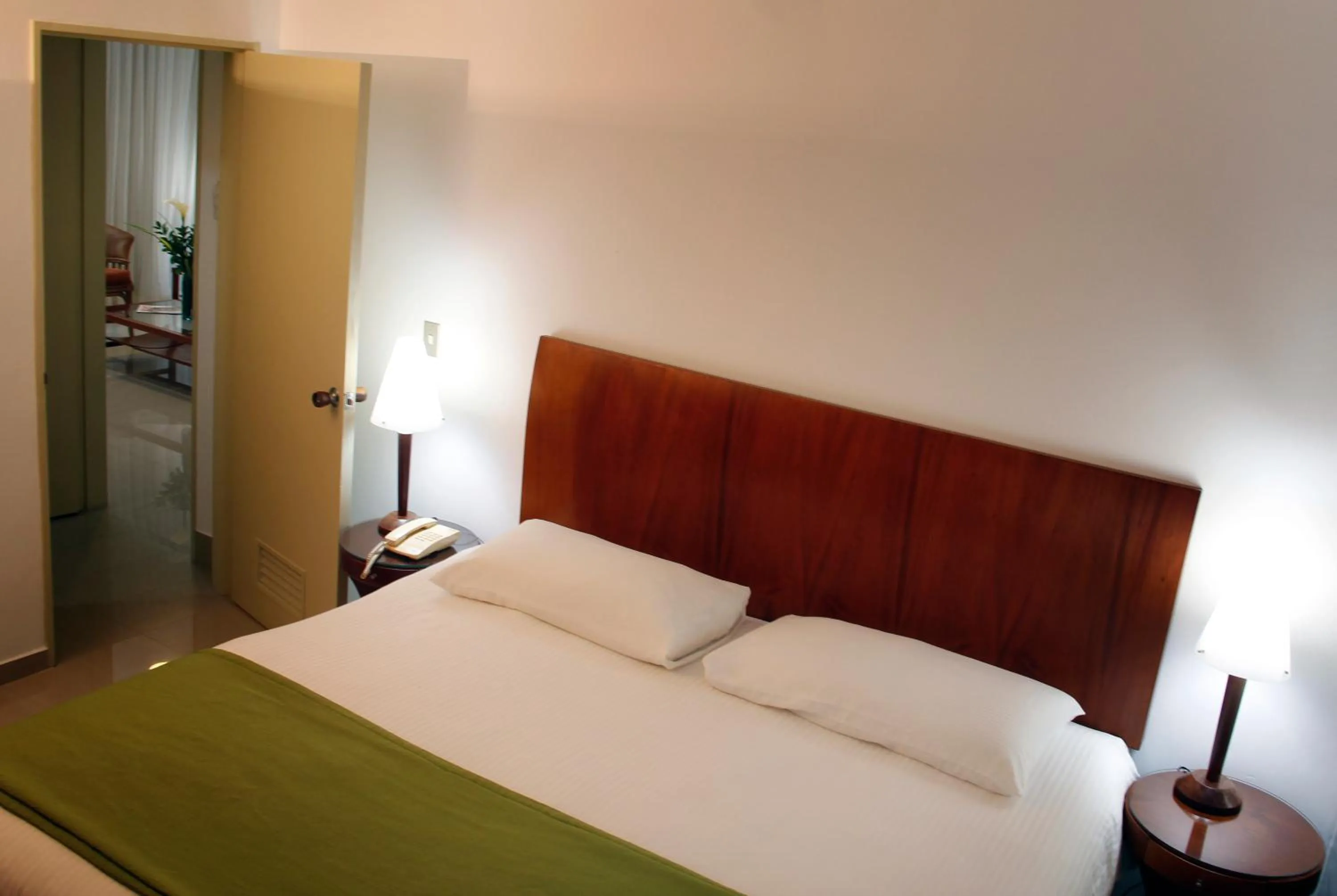 Photo of the whole room, Bed in HOTEL ALTAMIRA SUITES