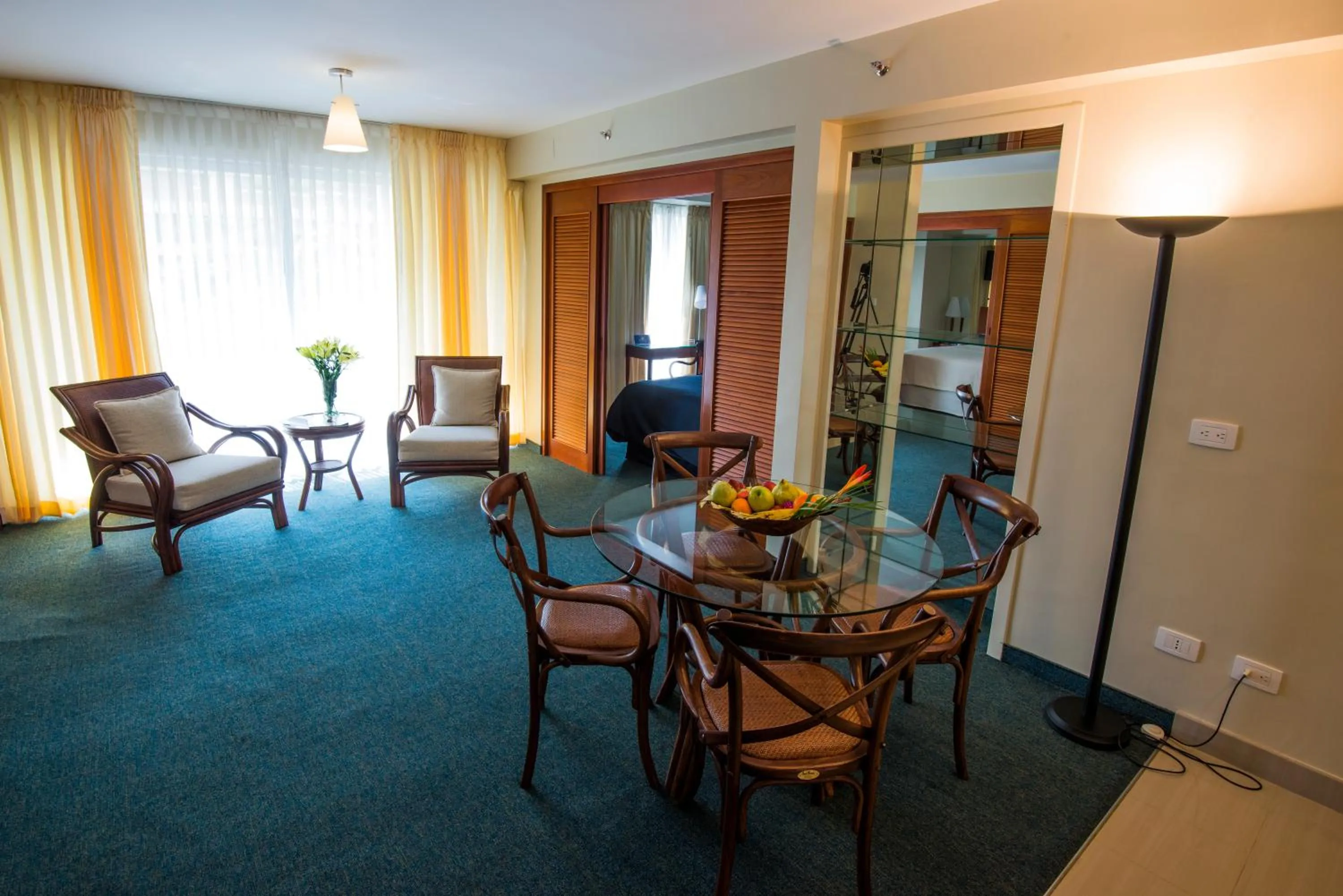 Seating area in HOTEL ALTAMIRA SUITES