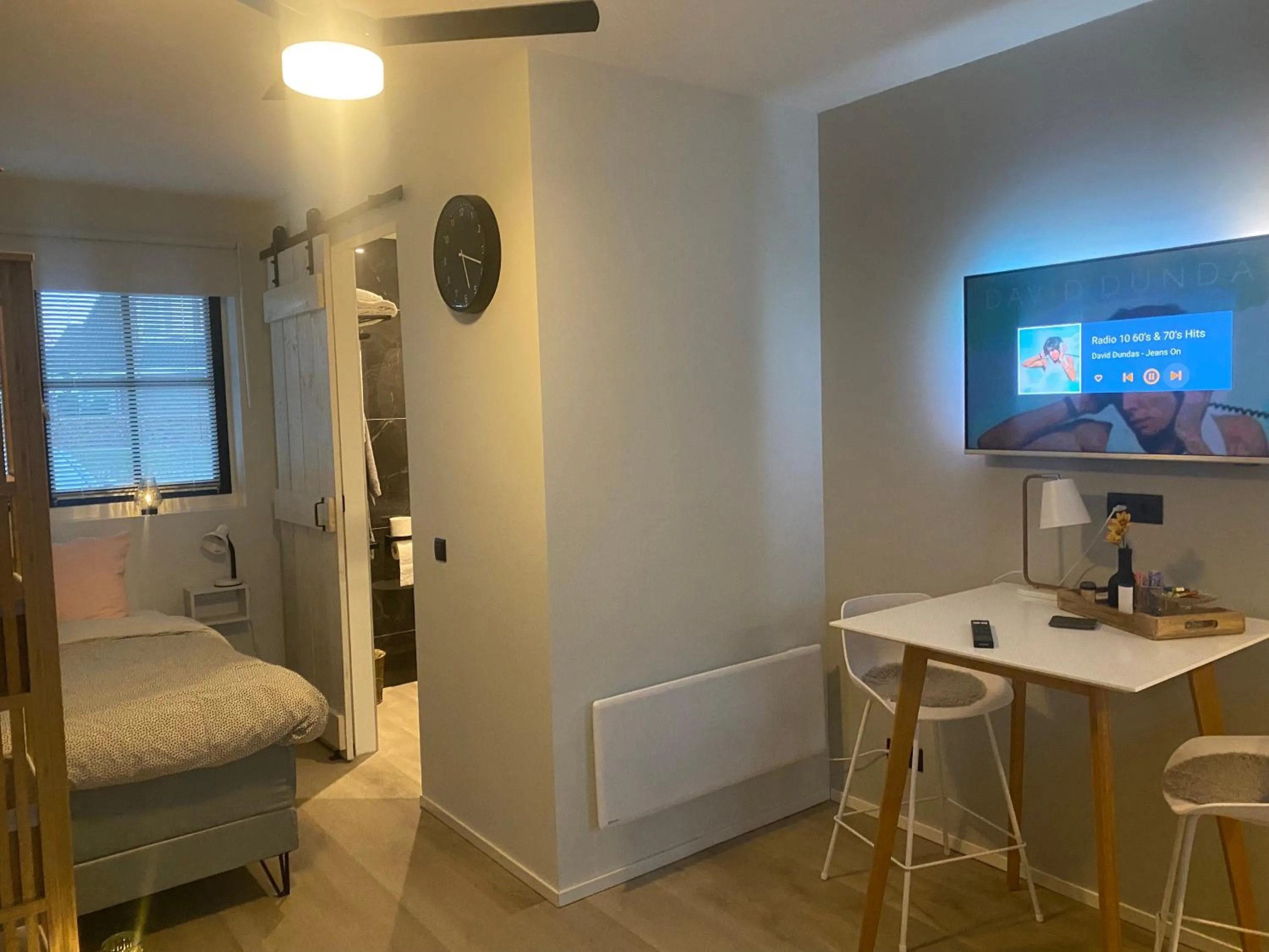 Bed in Vakantiehuisje het kiekje