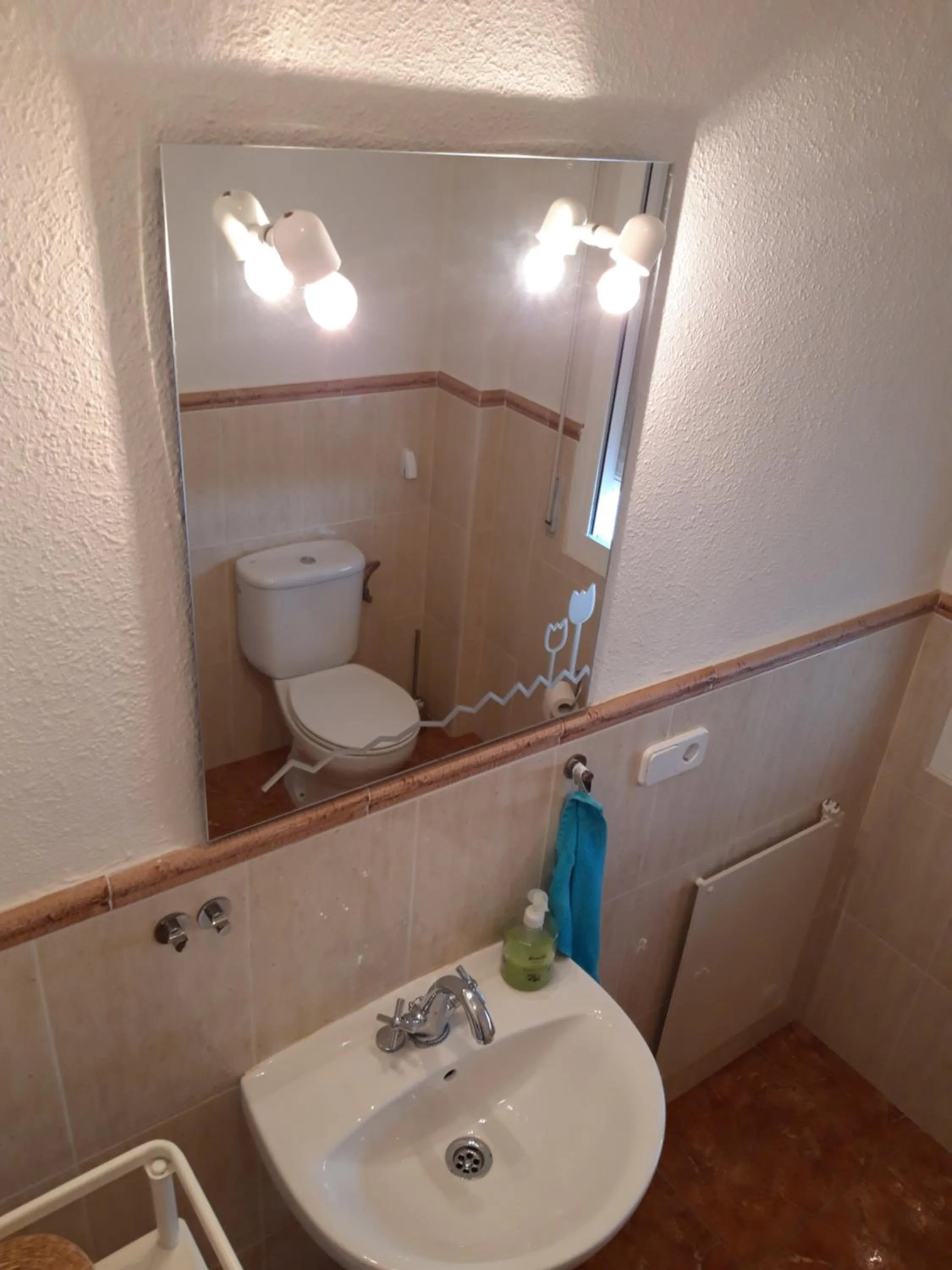 Bathroom in B&B Villa Deseada