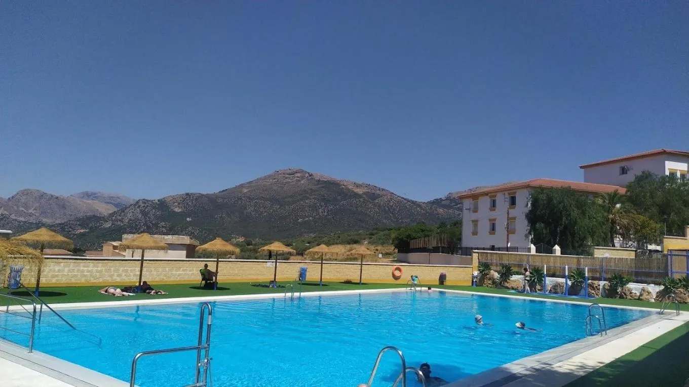 Open Air Bath in B&B Villa Deseada