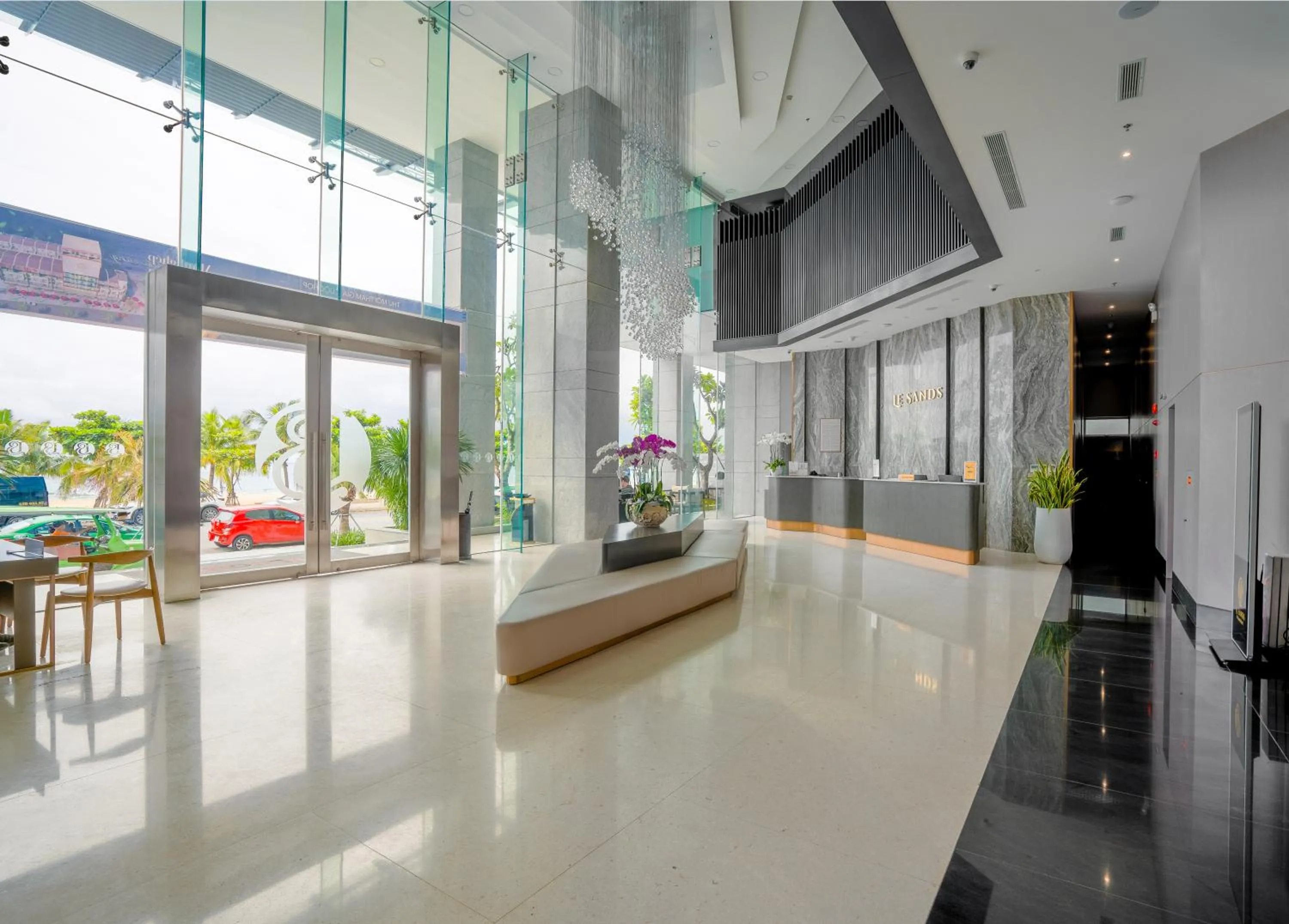 Lobby or reception in Le Sands Oceanfront Danang Hotel
