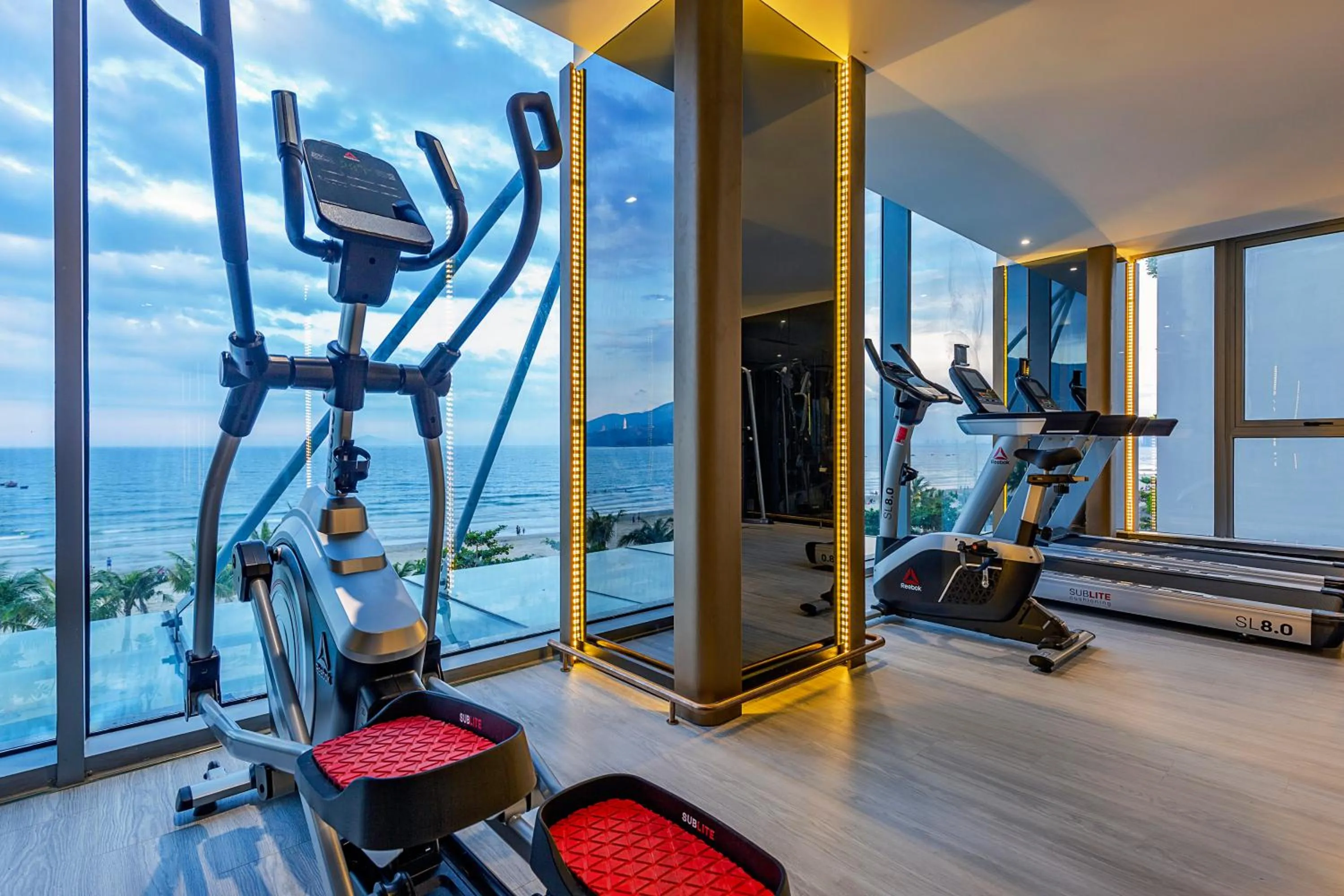Fitness centre/facilities in Le Sands Oceanfront Danang Hotel