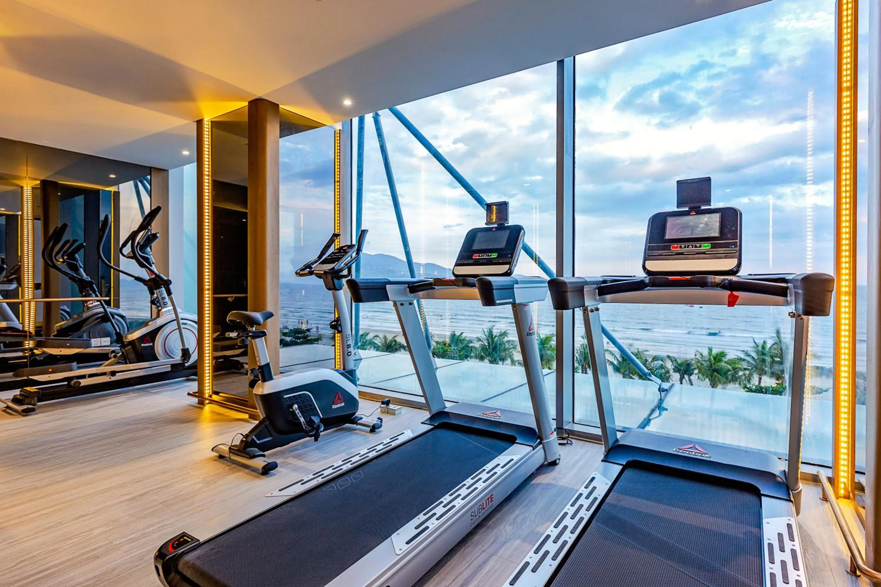 Fitness centre/facilities in Le Sands Oceanfront Danang Hotel