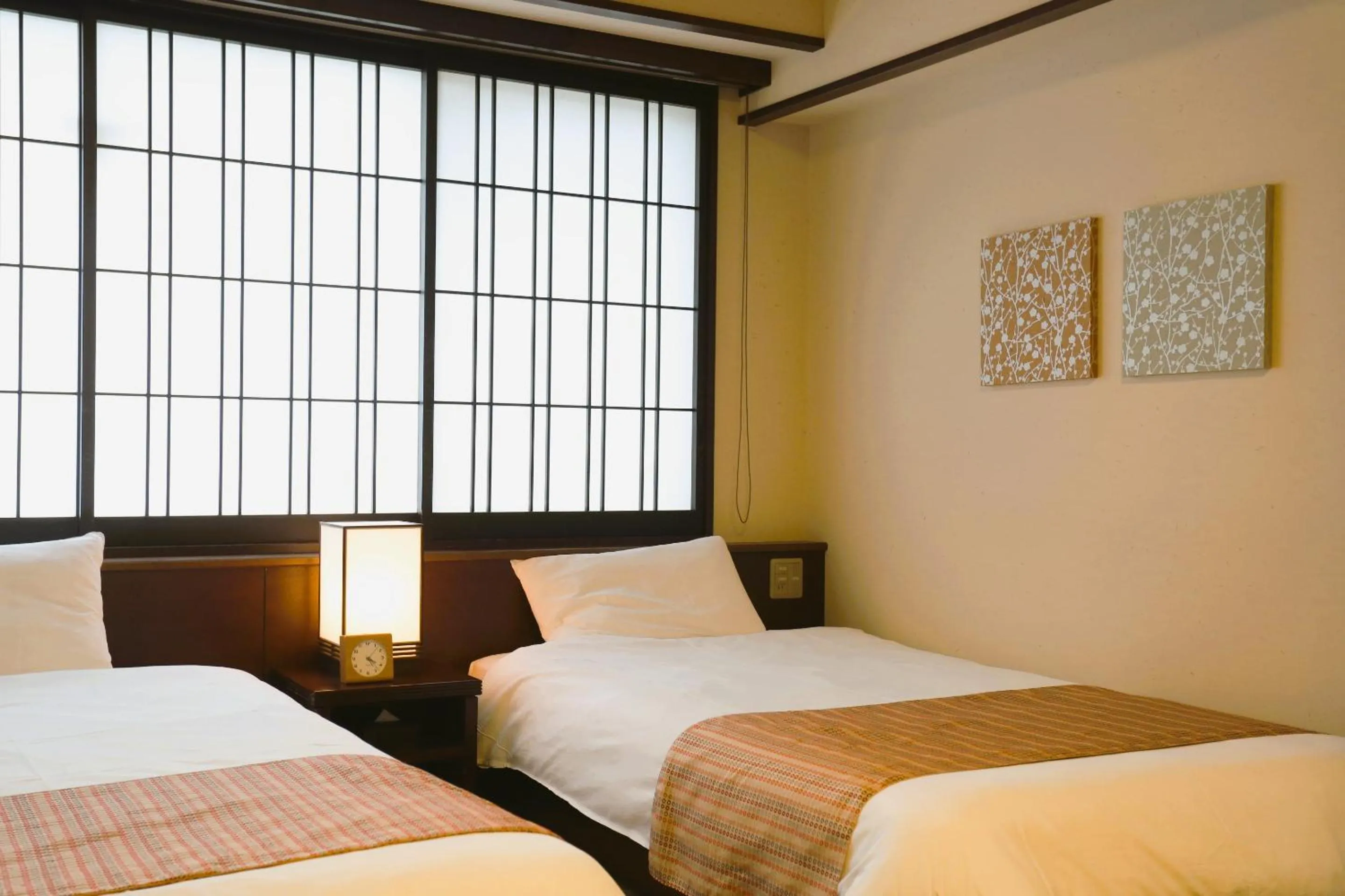 Bed in Kadensho, Arashiyama Onsen, Kyoto - Kyoritsu Resort