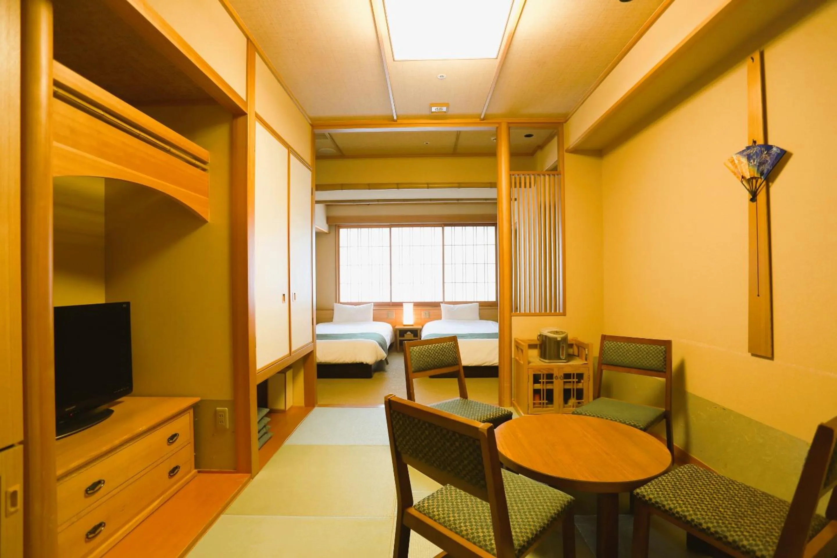 Photo of the whole room, Bed in Kadensho, Arashiyama Onsen, Kyoto - Kyoritsu Resort
