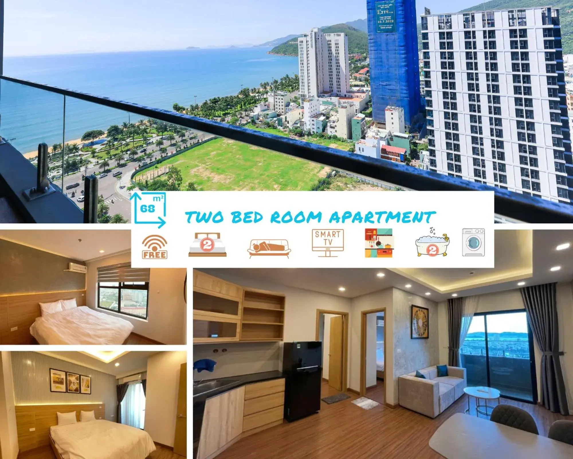 Two-Bedroom Apartment in FLC Sea Tower Quy Nhon -Tran Apartment Two-Bedroom Apartment in FLC Sea Tower Quy Nhon -Tran Apartment