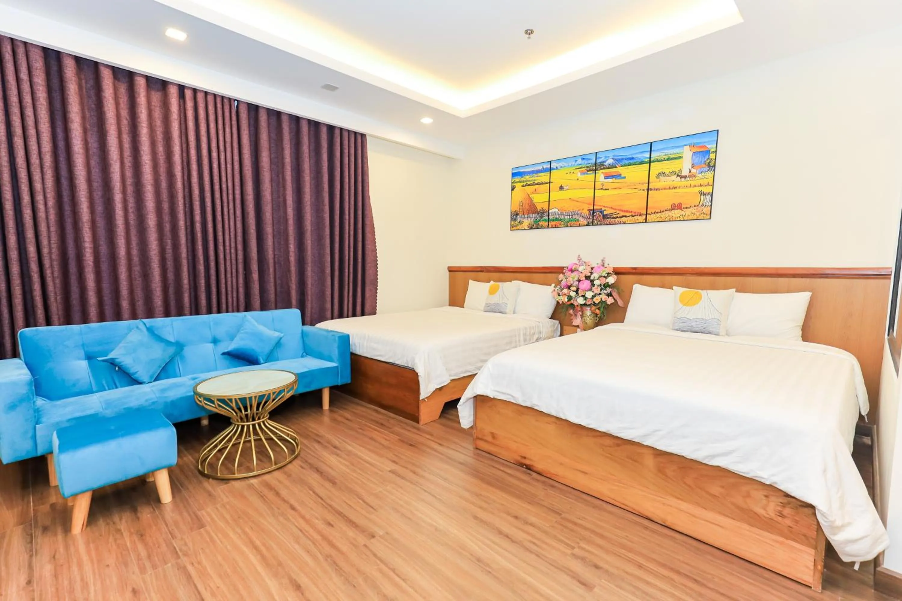 Bed in FLC Sea Tower Quy Nhon -Tran Apartment