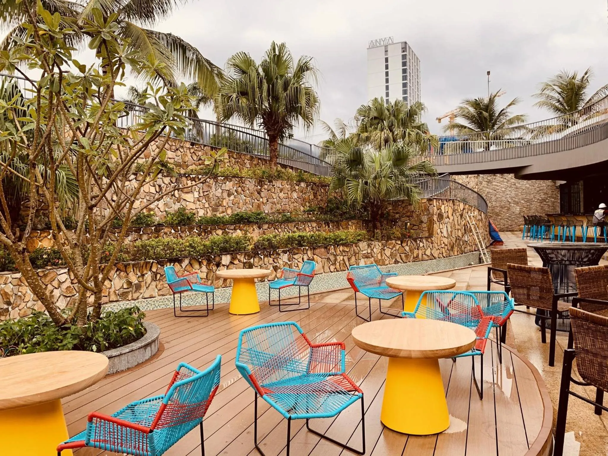 Patio in FLC Sea Tower Quy Nhon -Tran Apartment